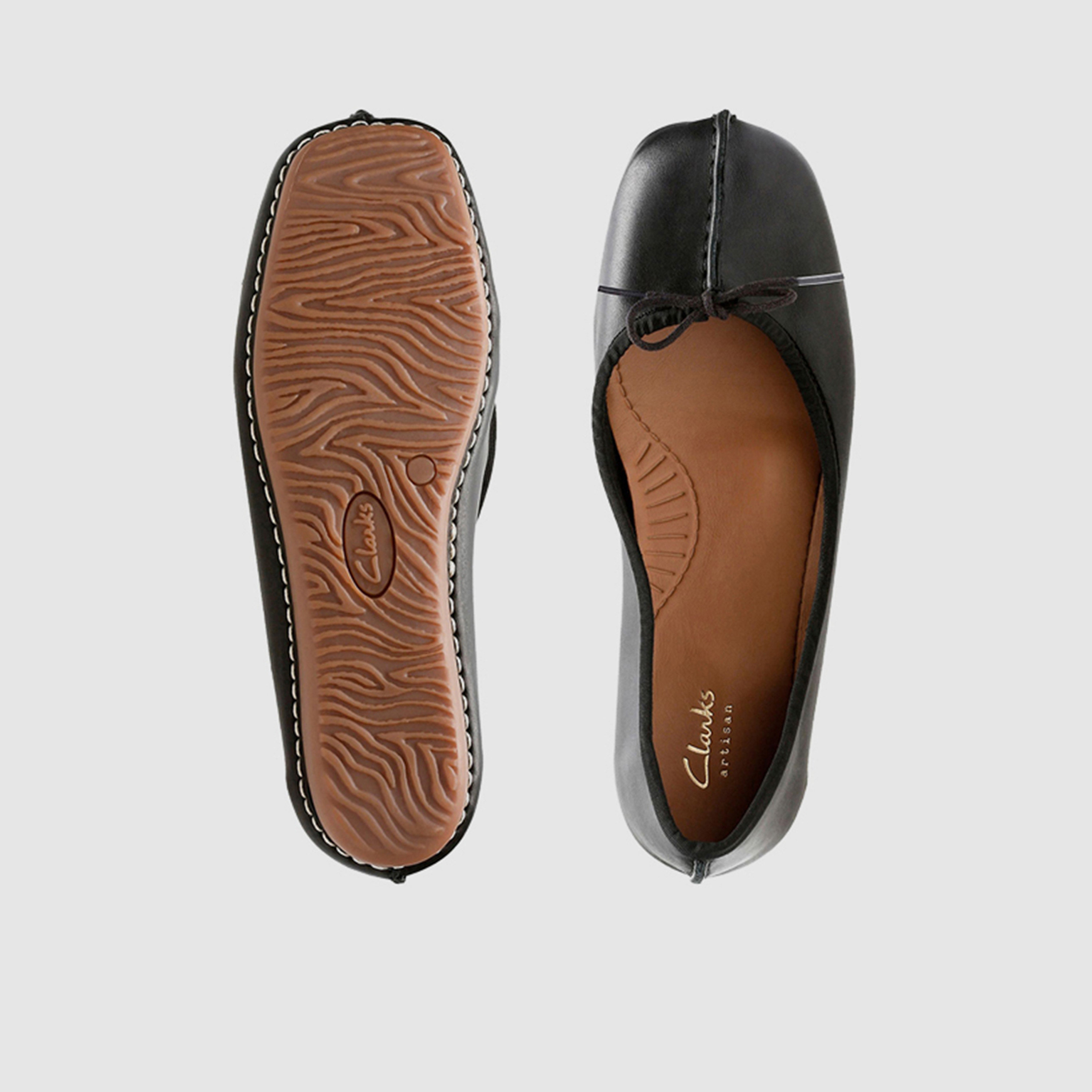 Clarks Women's Slip-On Freckle Ice Flat Square Toe Ballerinas | 20352929-women-shoes-ballerinas-image-4