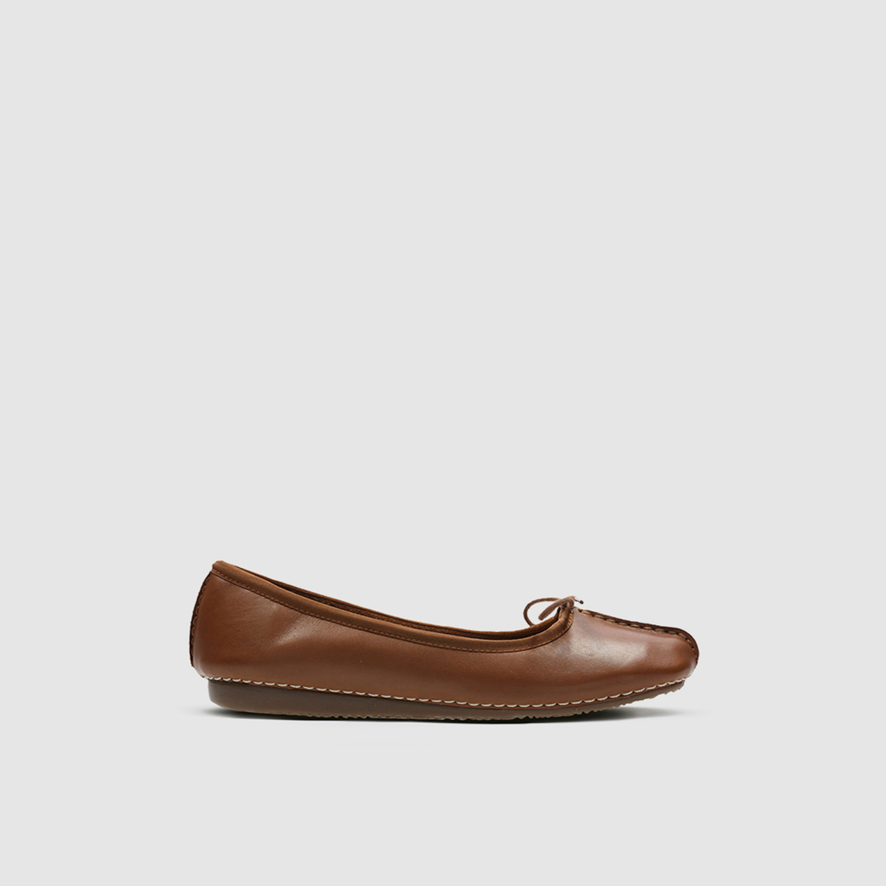 Clarks Women's Slip-On Freckle Ice Flat Square Toe Ballerinas | 20352930-women-shoes-ballerinas-image-2
