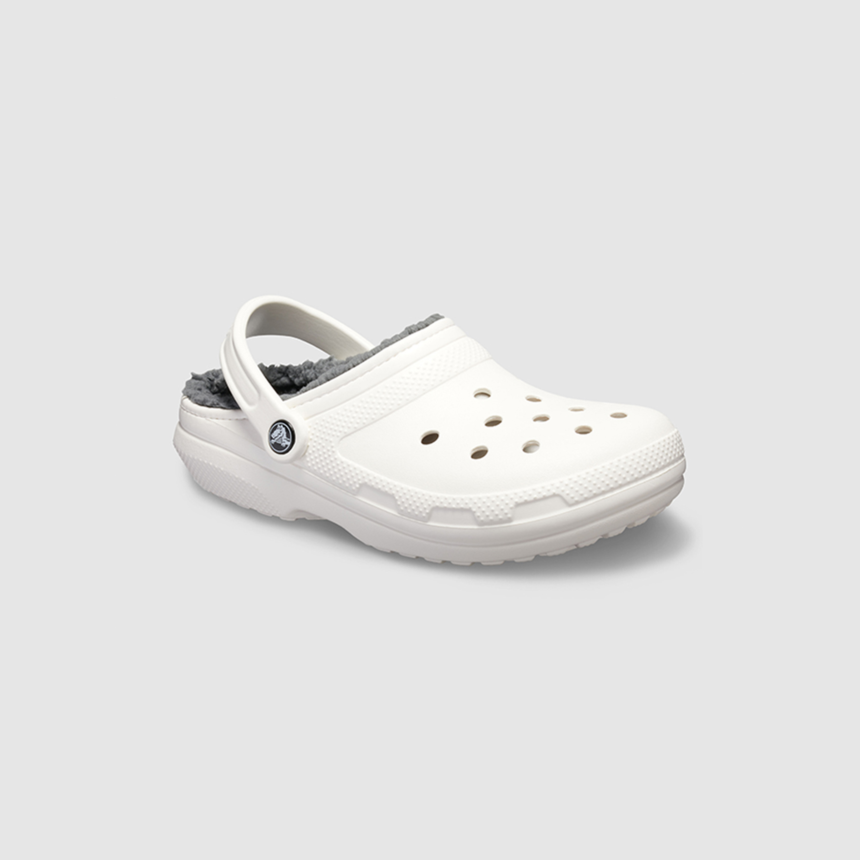 Crocs Classic Lined Unisex Cut Out Detail Clogs-women-shoes-sandals-flats-image-1