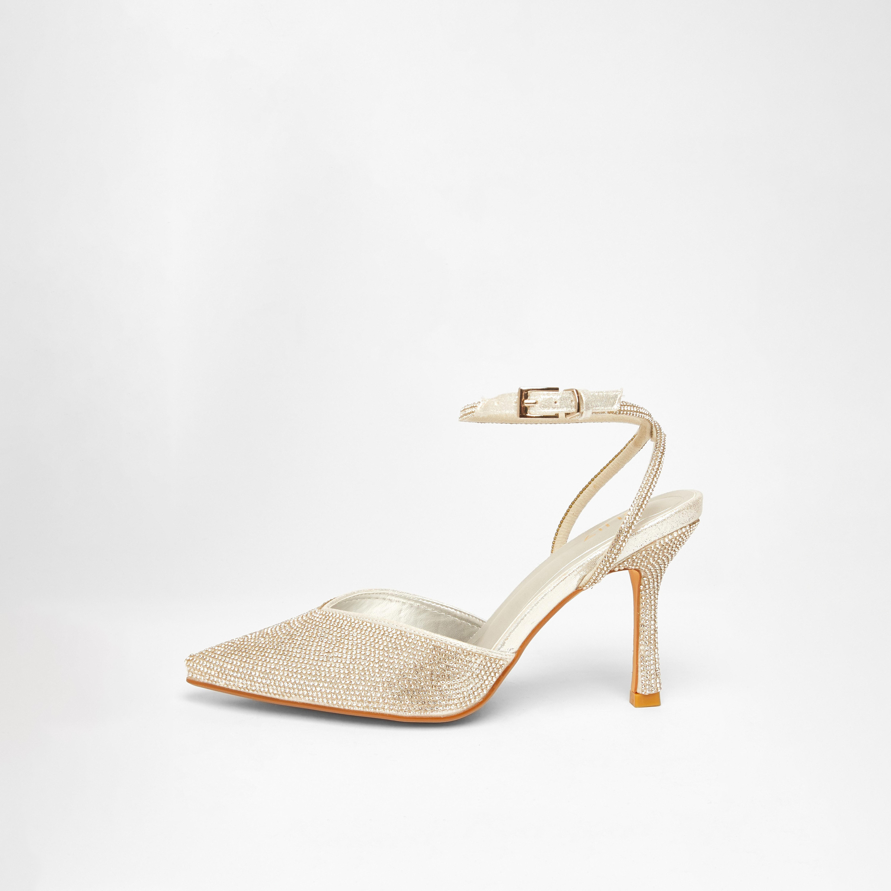 Quiz All Over Diamante Two Part Court Heel | 203790625-women-shoes-heels-image-5