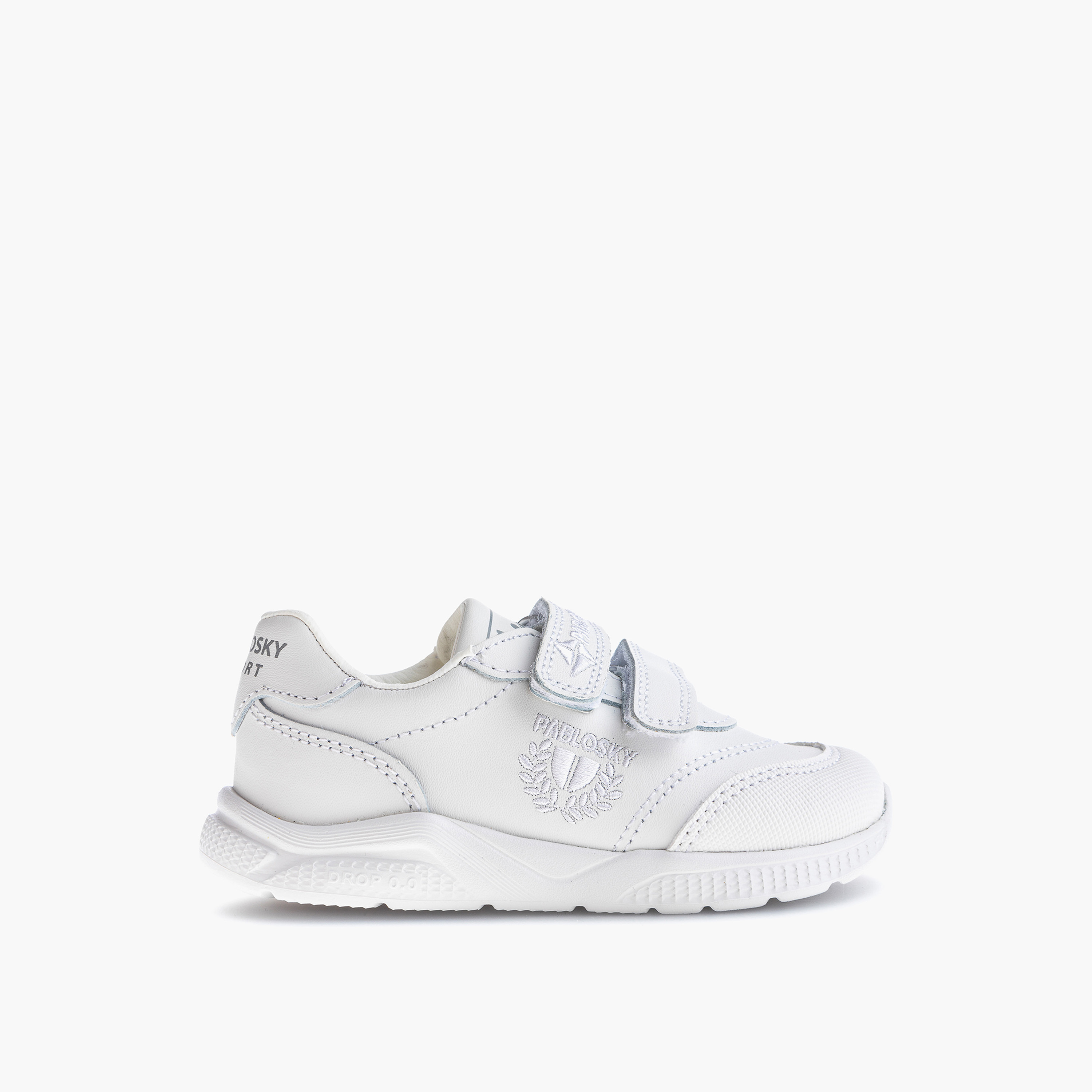 Pablosky Kids' School Shoes with Hook and Loop Closure - 203900-J-girls-shoes-schoolshoes-image-2