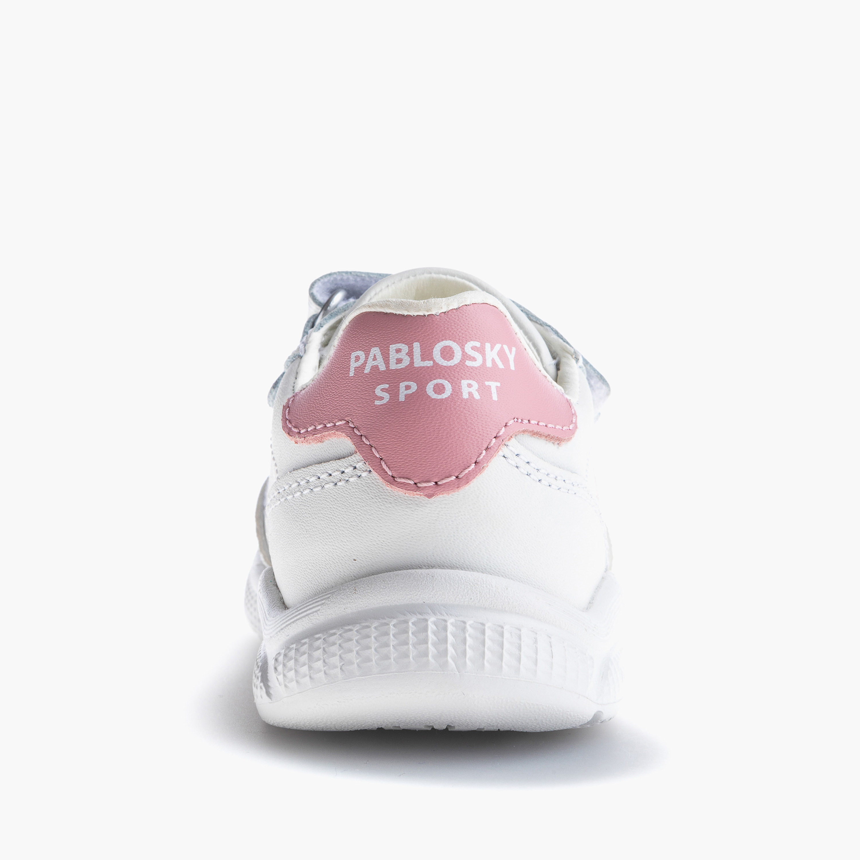 Pablosky Girls' Logo Print School Shoes with Hook and Loop Closure - 203907-girls-shoes-maryjanes-image-3
