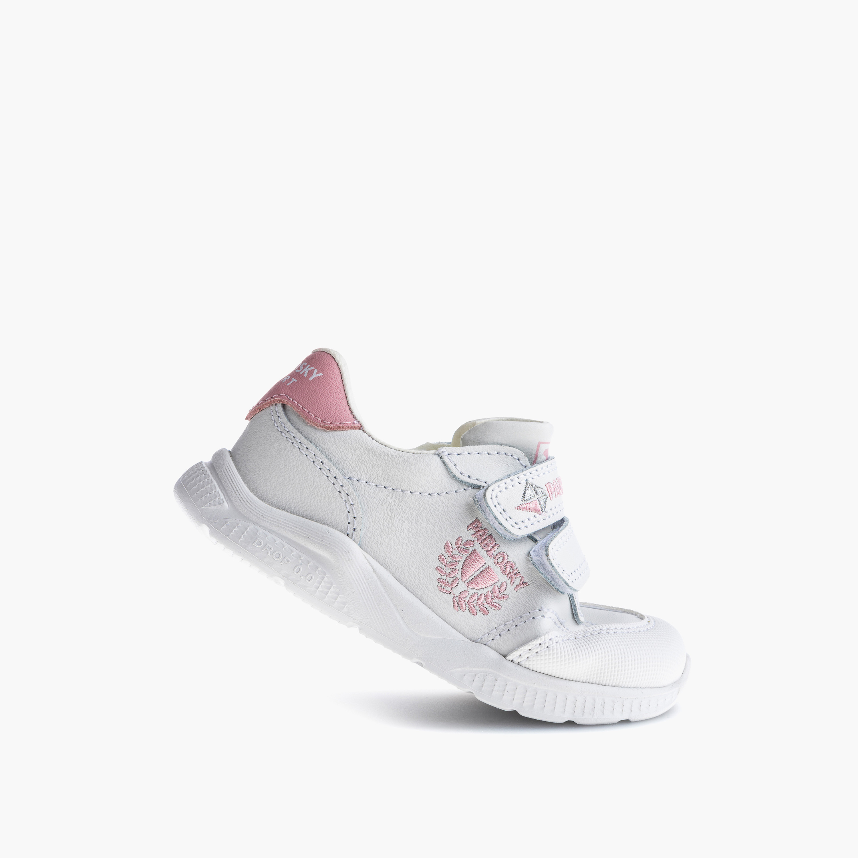 Pablosky Girls' Logo Print School Shoes with Hook and Loop Closure - 203907-girls-shoes-maryjanes-image-5
