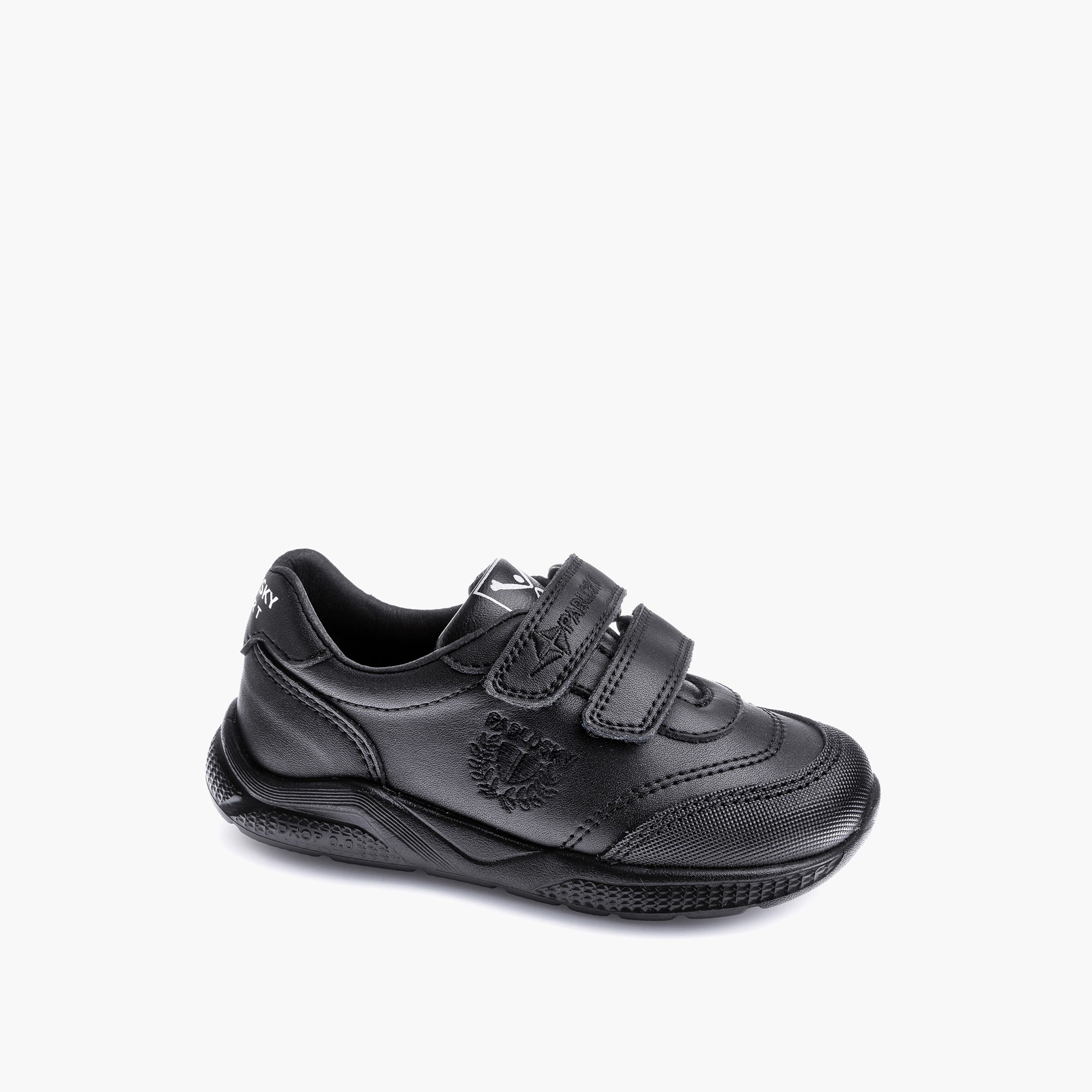 Pablosky Kids' School Shoes with Hook and Loop Closure - 203910-J-boys-shoes-schoolshoes-image-1