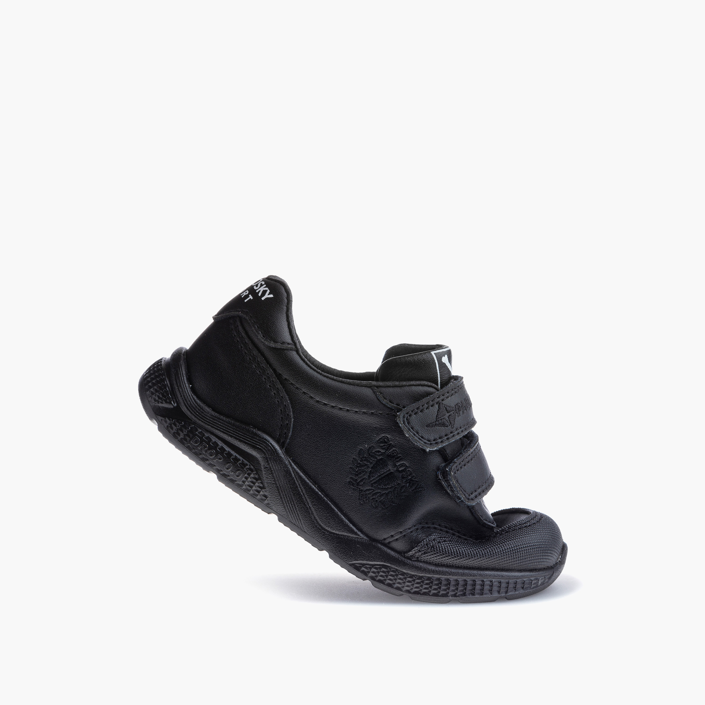 Pablosky Girls' Logo Print School Shoes with Hook and Loop Closure - 203910-Y-girls-shoes-sneakers-image-5