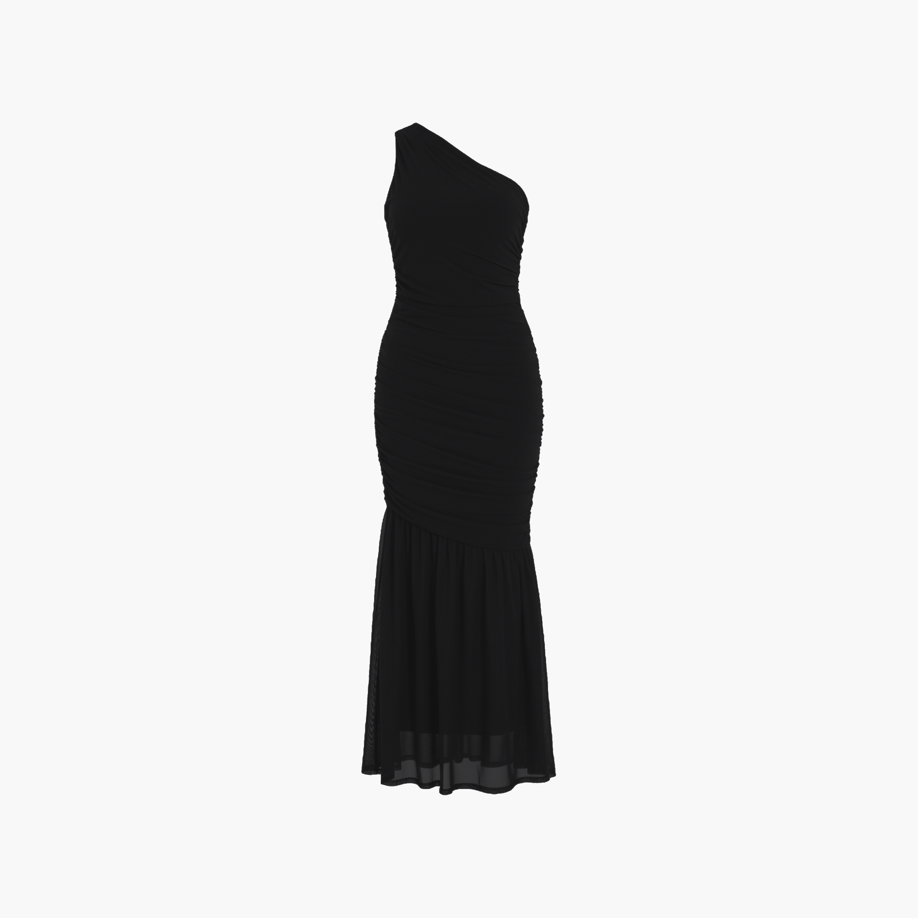 Quiz Ruched ITY One Shoulder Bodycon Women's Dress-women-clothing-dresses-image-5