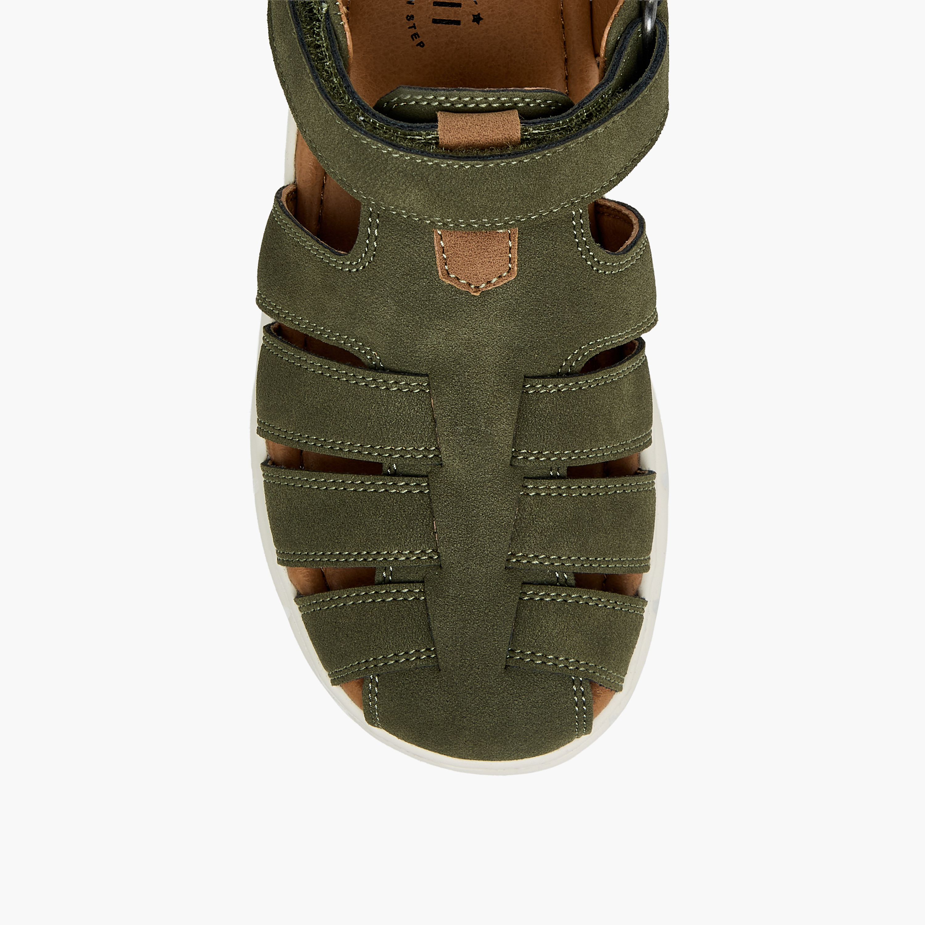 Mister Duchini Boys Hook and Loop Strap Sandals-boys-shoes-sandals-image-3