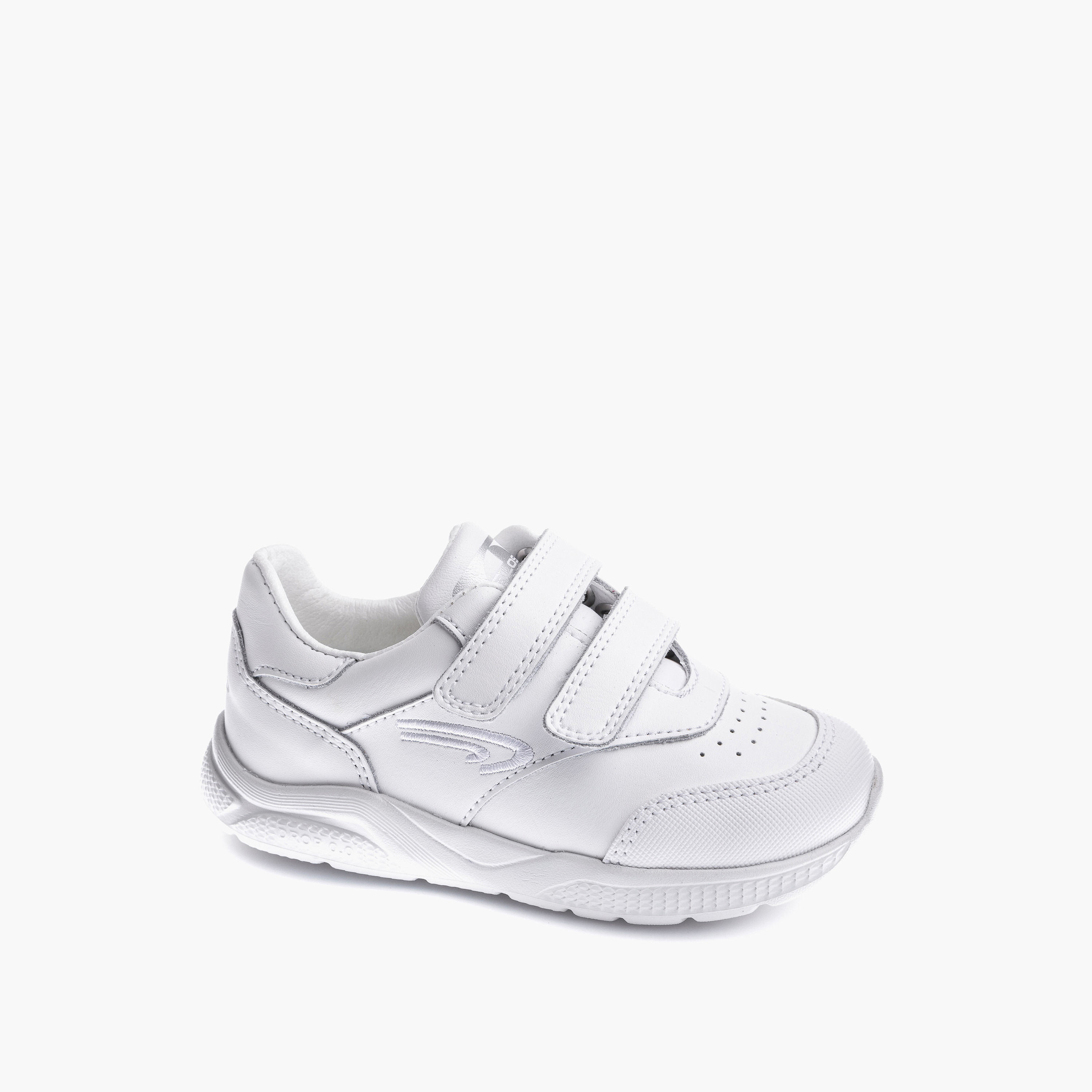 Pablosky Girls' Logo Print School Shoes with Hook and Loop Closure - 204100-J-girls-shoes-schoolshoes-image-1