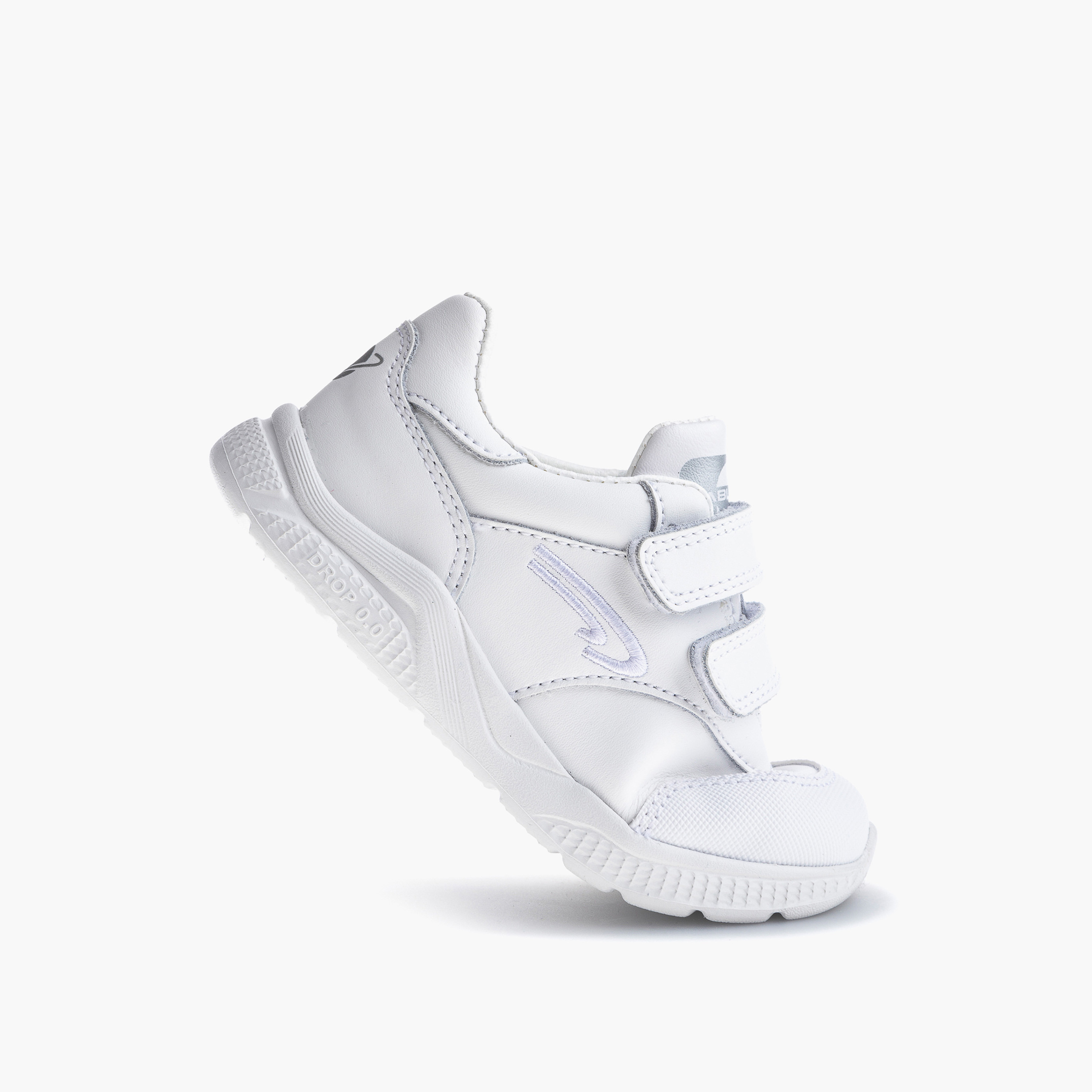 Pablosky Girls' Logo Print School Shoes with Hook and Loop Closure - 204100-J-girls-shoes-schoolshoes-image-5