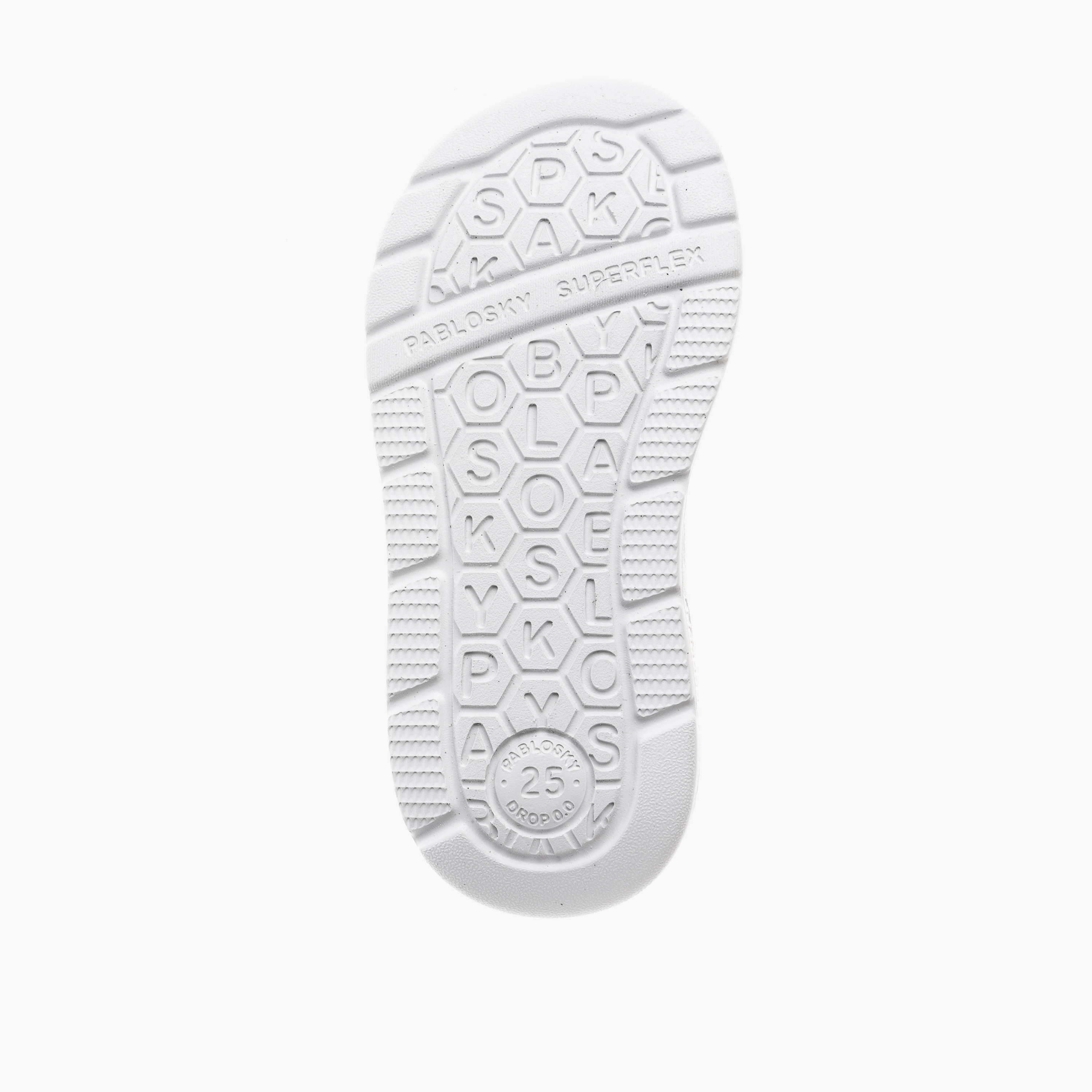 Pablosky Girls' Logo Print School Shoes with Hook and Loop Closure - 204100-Y-girls-shoes-sneakers-image-8
