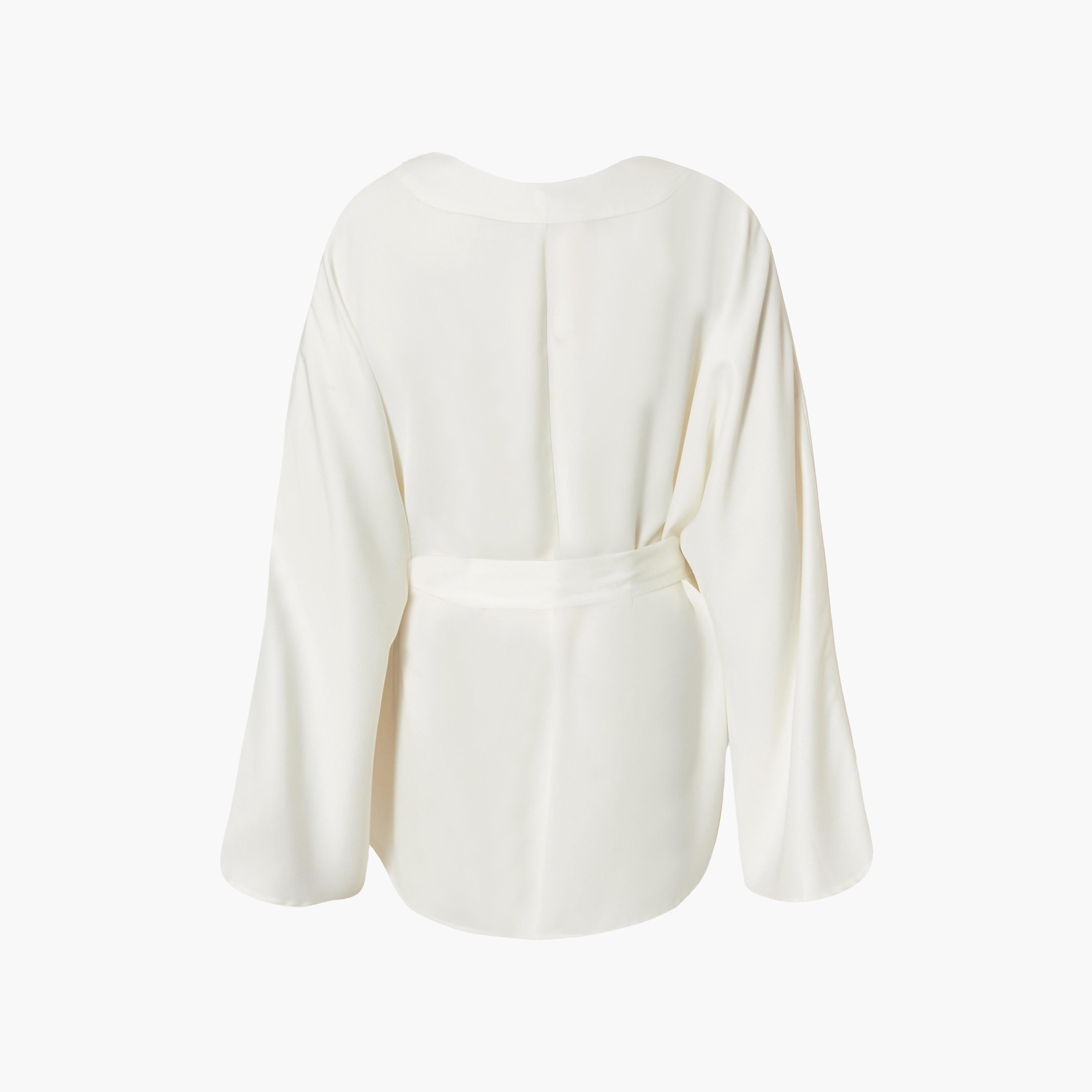 Quiz White Crystal Work Woven Women's Top-women-clothing-shirtsandblouses-blouses-image-6