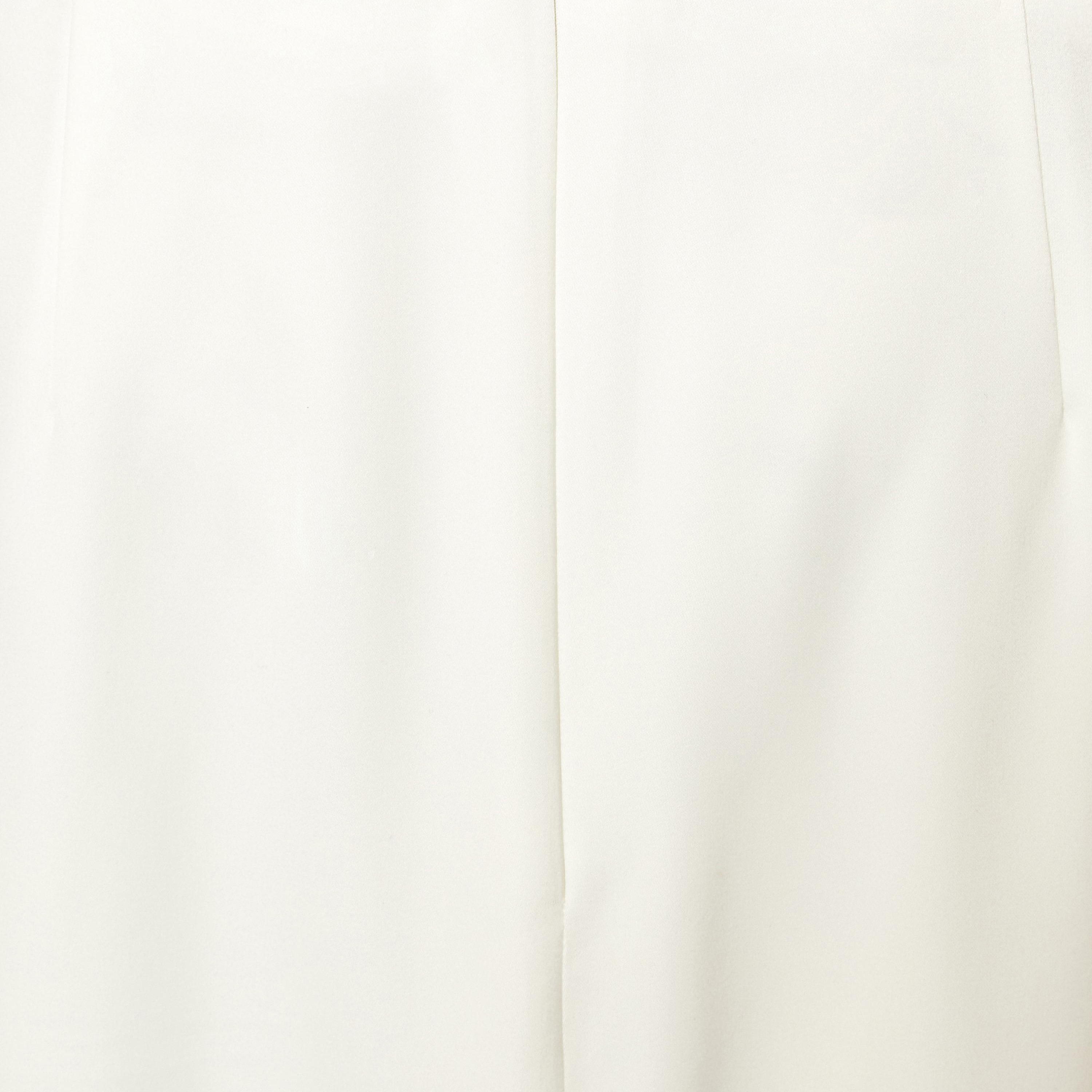 Quiz White Woven Straight Women's Maxi Skirt-women-clothing-bottoms-skirts-image-5