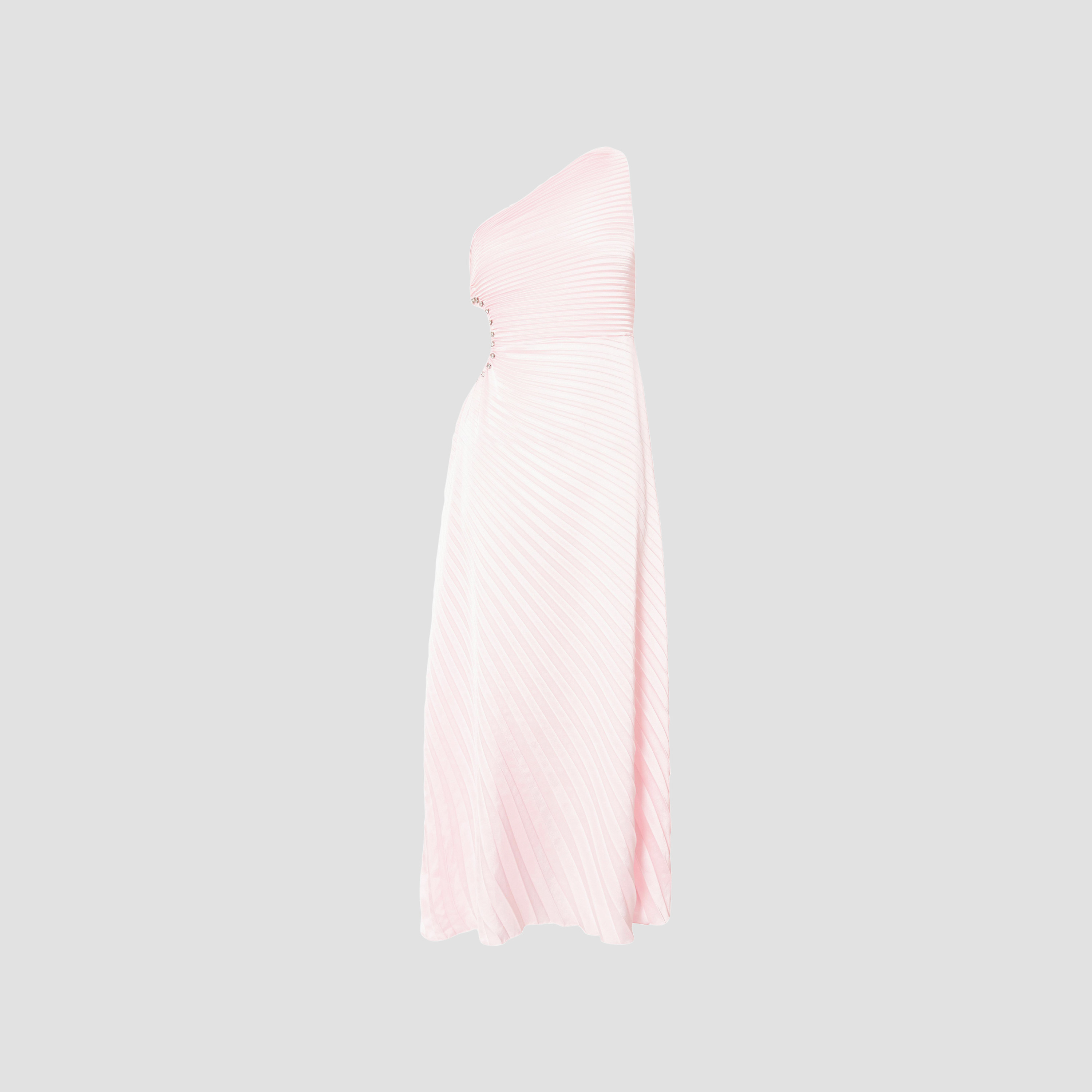 Quiz Pleated Satin One Shoulder Women's Dress-women-clothing-dresses-image-5
