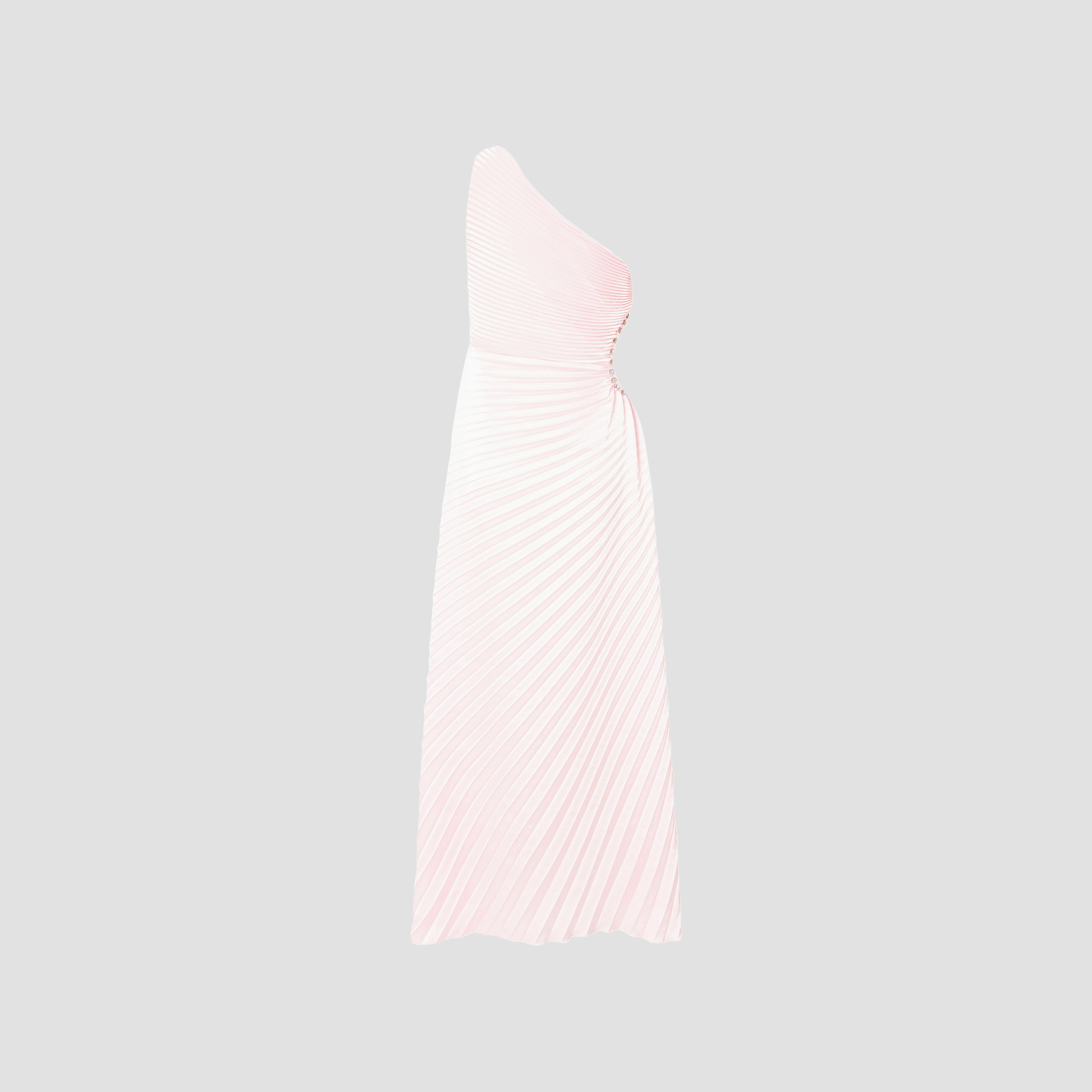 Quiz Pleated Satin One Shoulder Women's Dress-women-clothing-dresses-image-6
