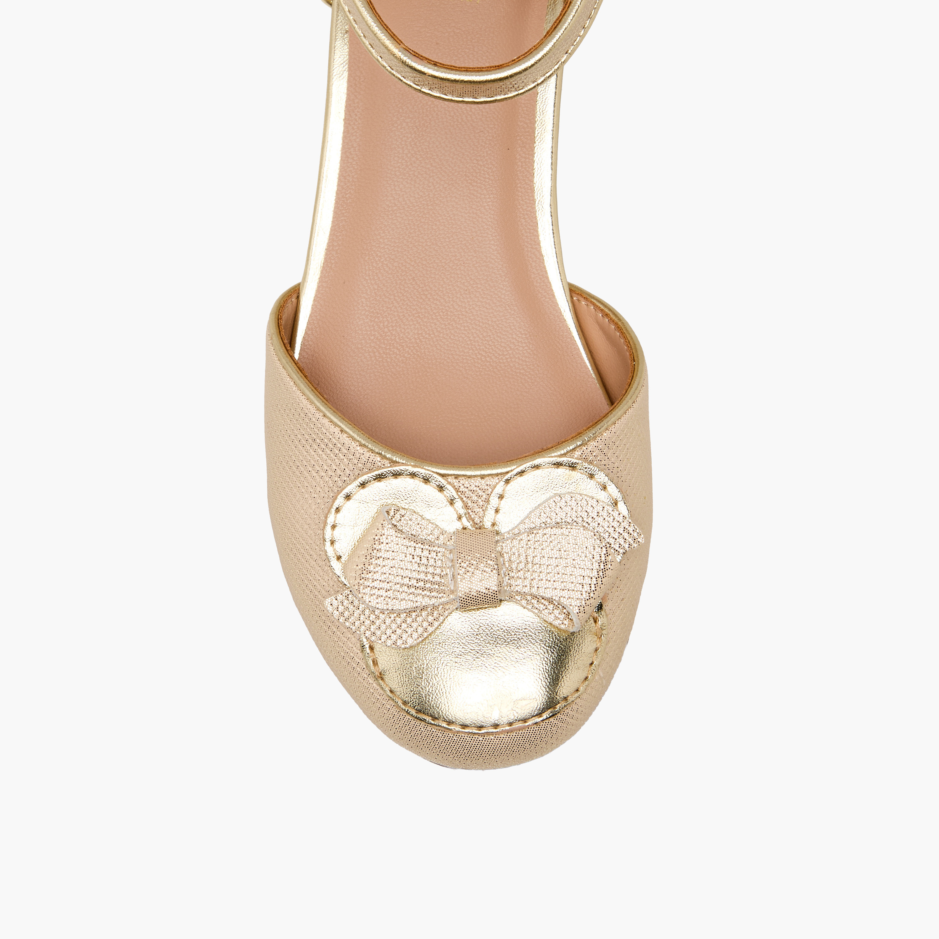 Disney Girls Minnie Mouse Applique Shoes-girls-shoes-ballerinas-image-4