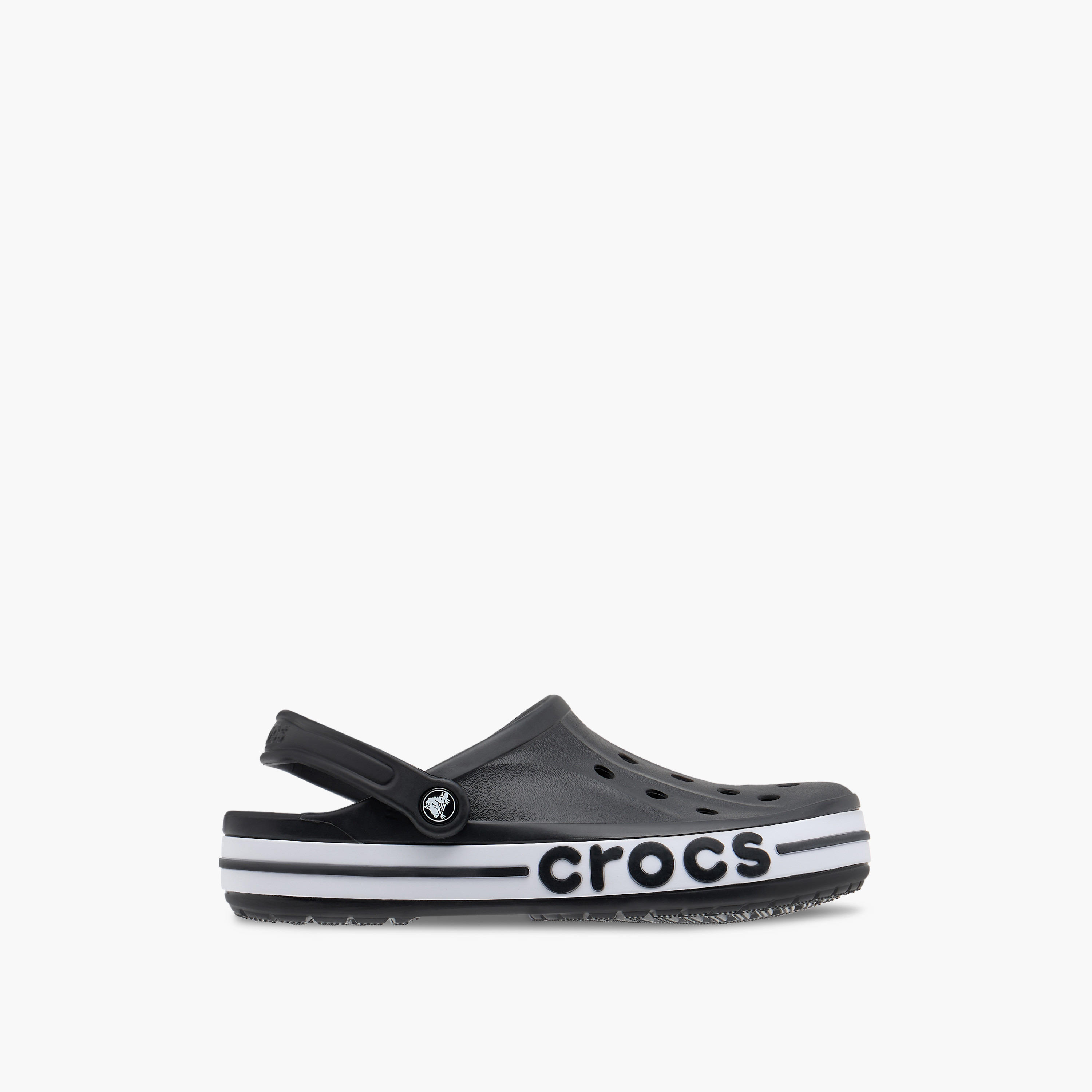 قباقيب كروكس بايابند للجنسين أسود بمقدمة مستديرة دائري-women-shoes-sandals-flats-image-2