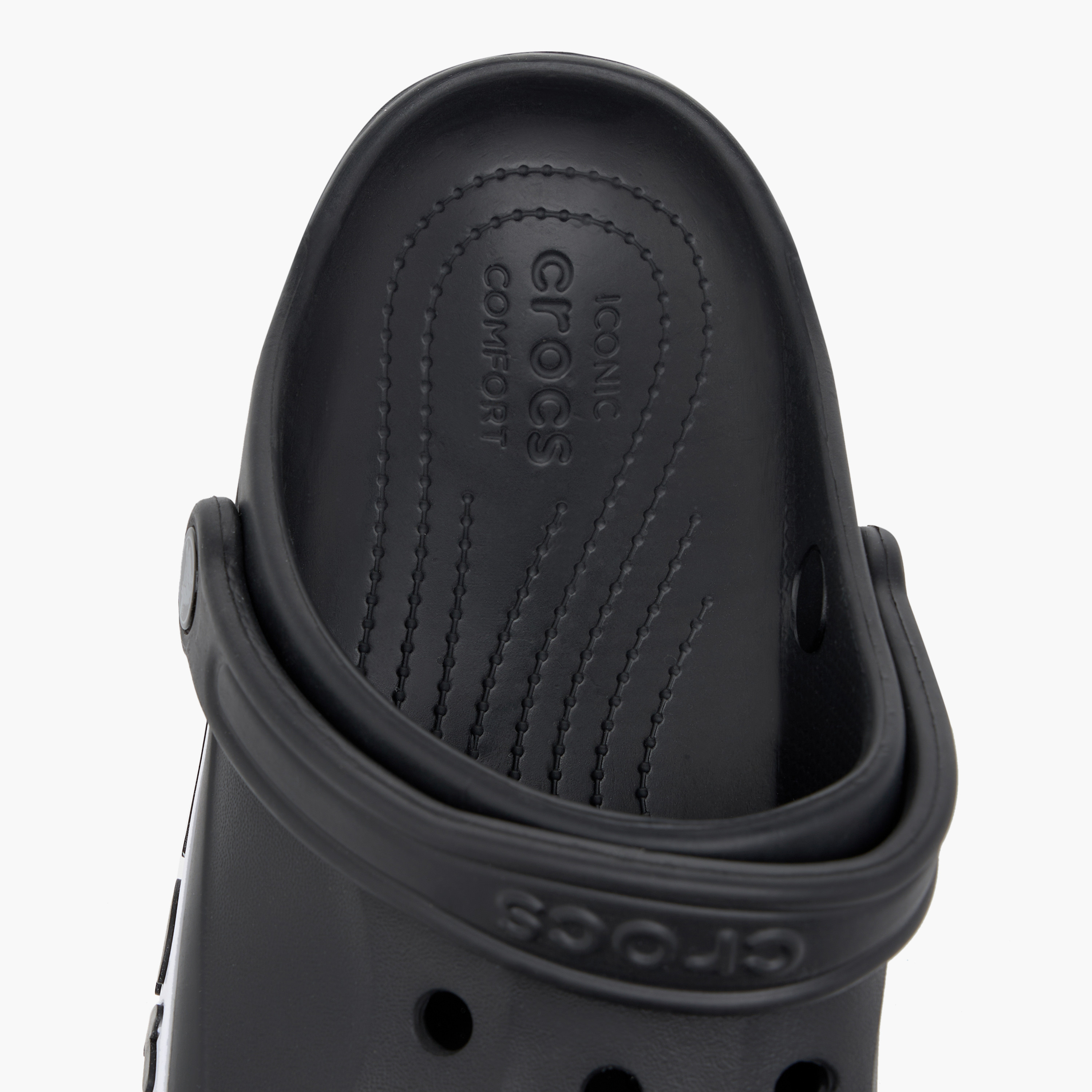 قباقيب كروكس بايابند للجنسين أسود بمقدمة مستديرة دائري-women-shoes-sandals-flats-image-5