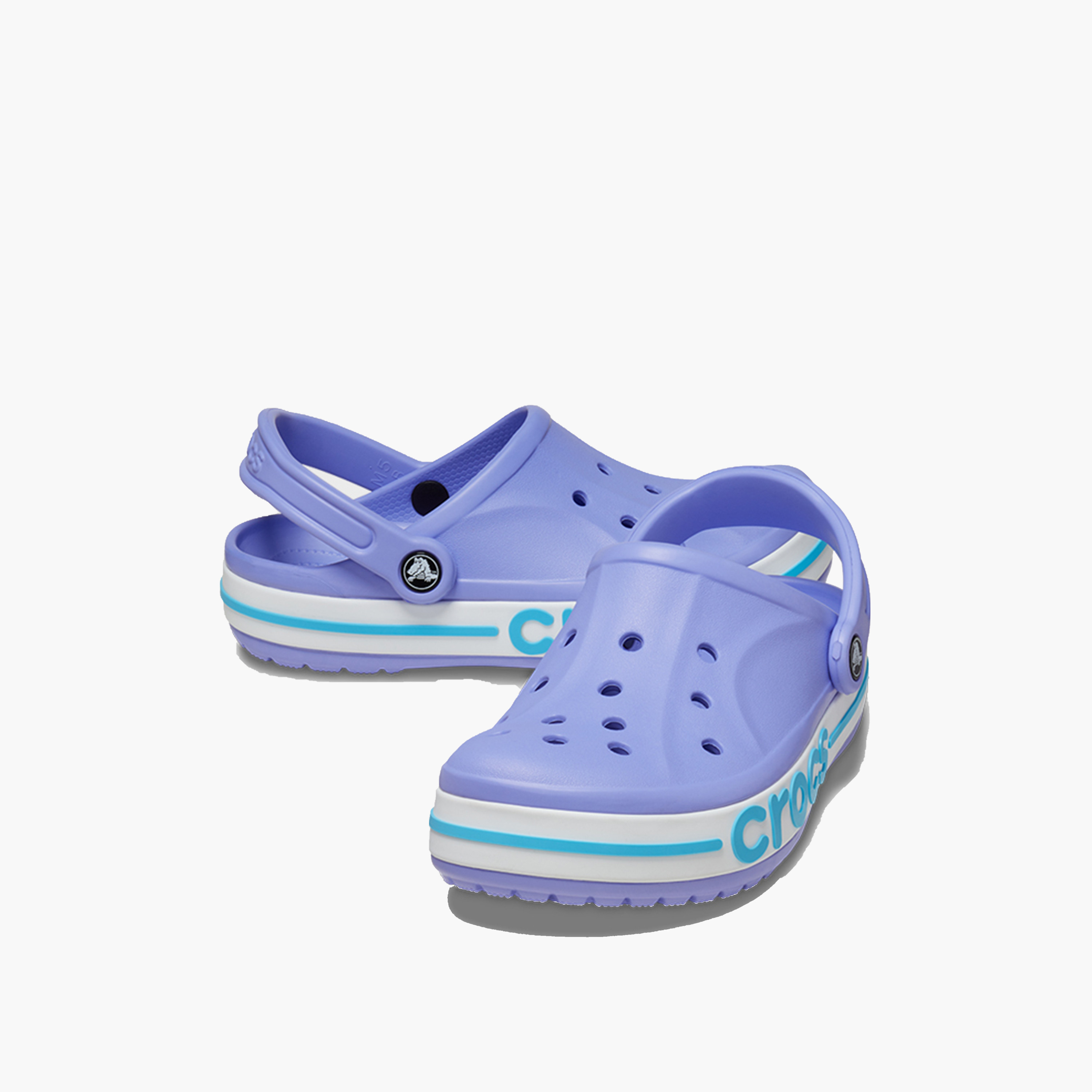 Crocs Unisex Slip On Bayaband Clogs | 205089-5PY-women-shoes-sandals-flats-image-1