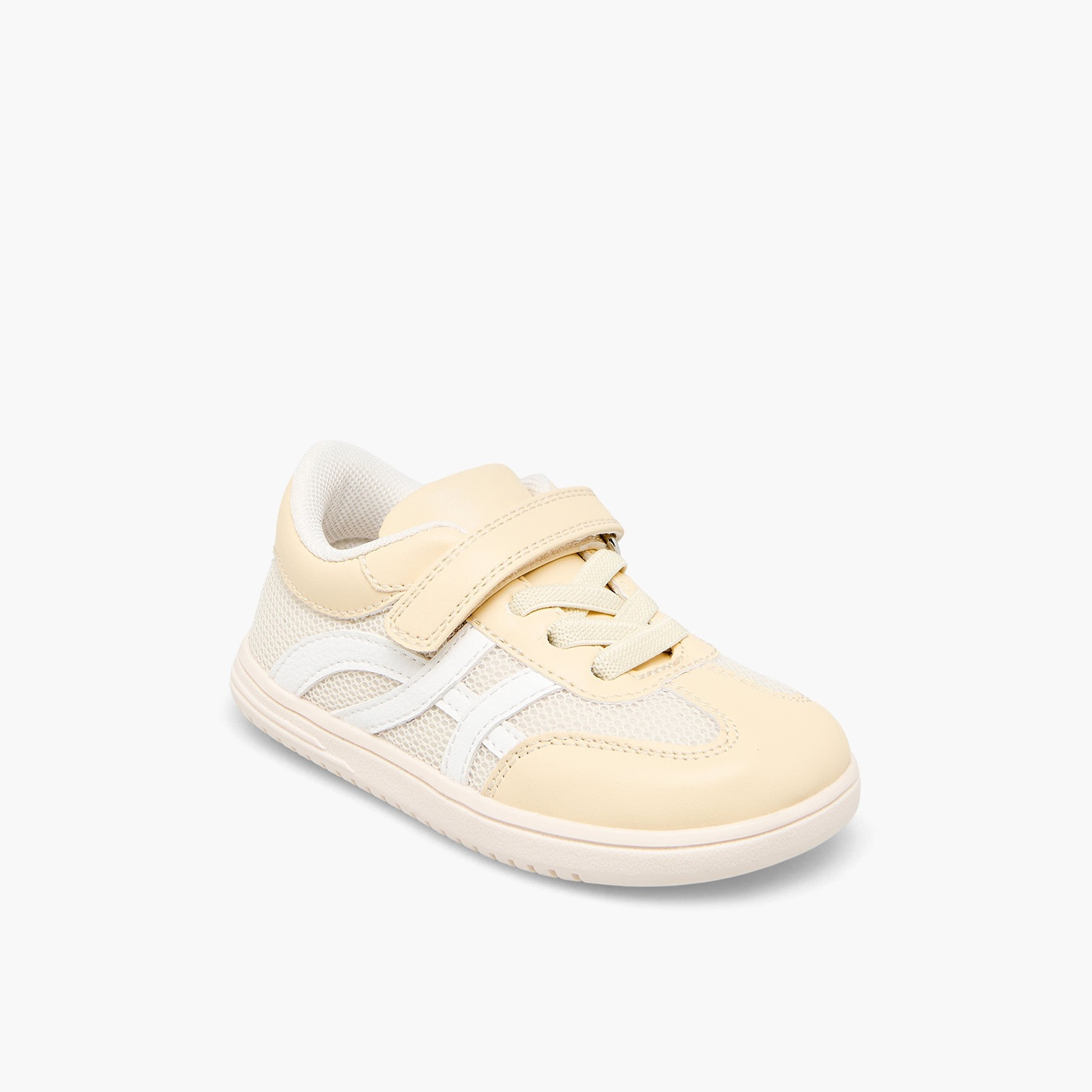 Barefeet Girls Hook & Loop Ankle Sneakers-girls-shoes-sneakers-image-2