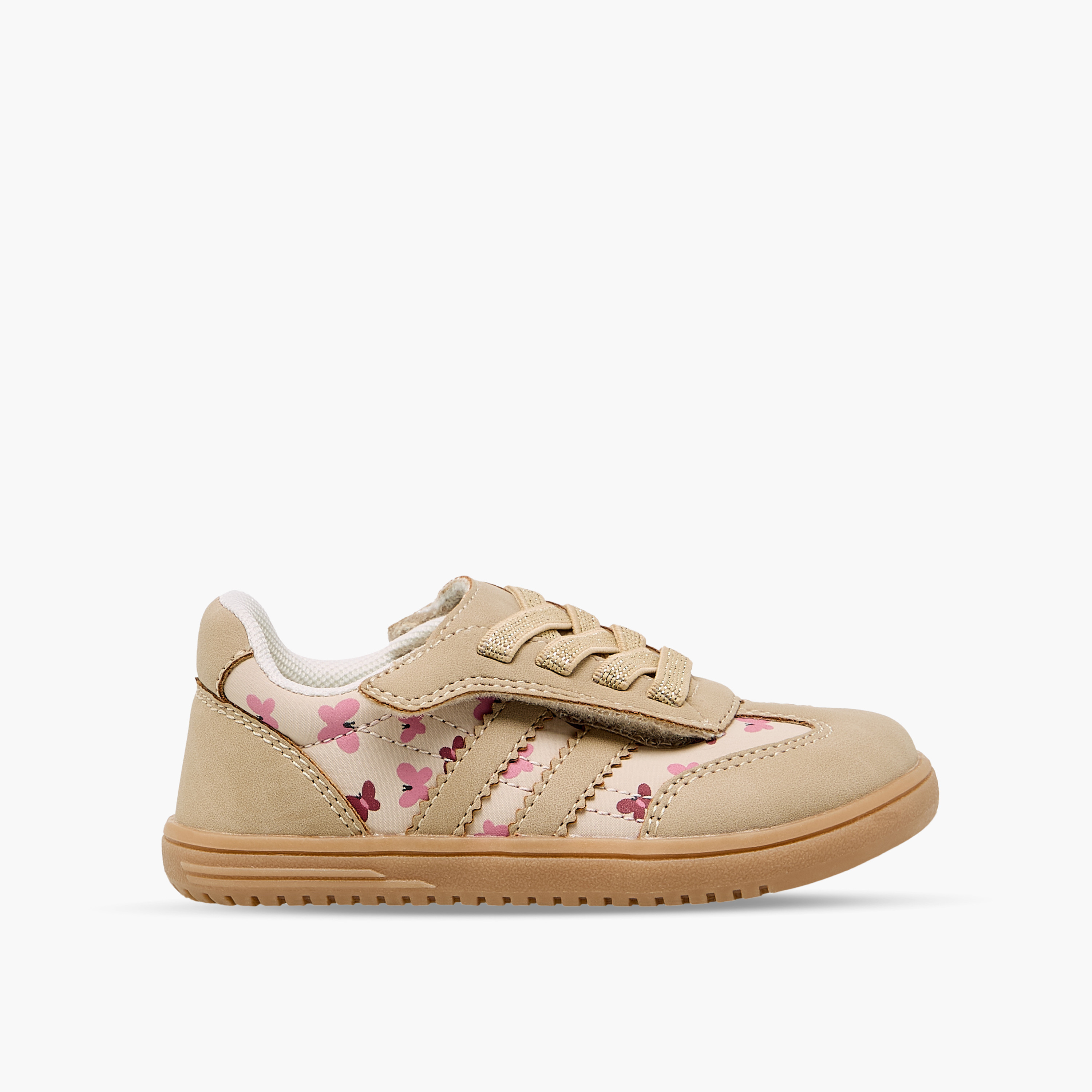 حذاء سنيكرز كاحل للبنات بألواح ورباط إغلاق من بيرفيت-girls-shoes-sneakers-image-3