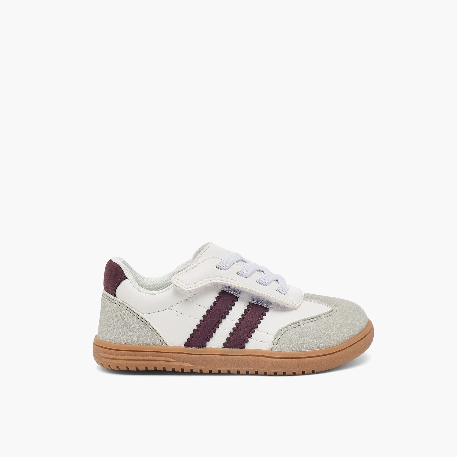 Barefeet Girls Panelled Lace-Up Ankle Sneakers-girls-shoes-sneakers-image-3