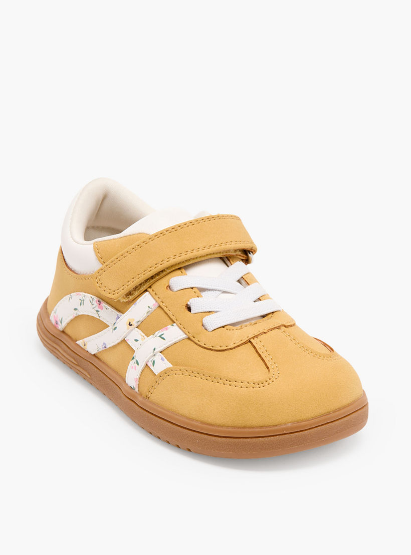 حذاء سنيكرز للكاحل بشريط لاصق للبنات من جونيورز-girls-shoes-sneakers-image-2