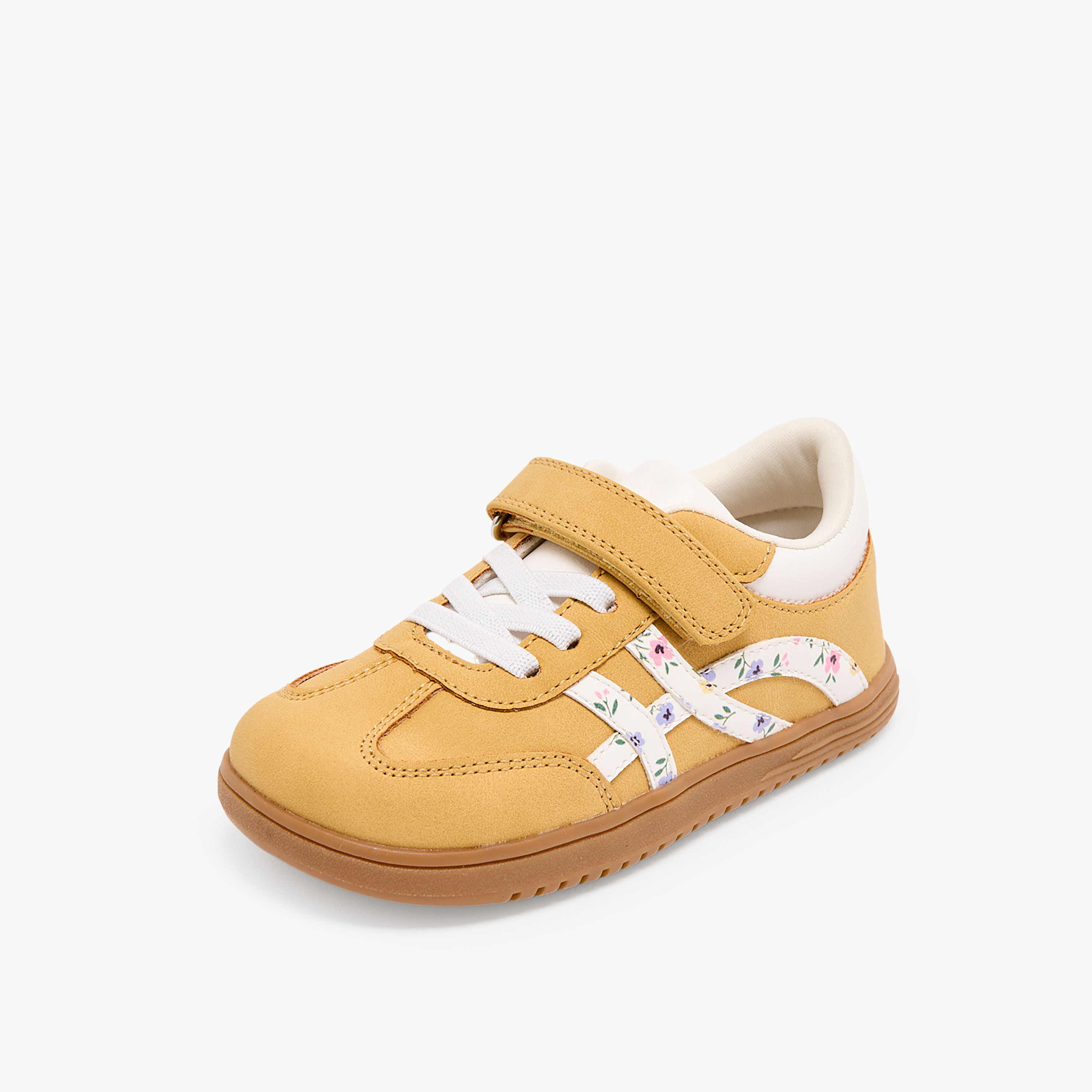 حذاء سنيكرز للكاحل بشريط لاصق للبنات من جونيورز-girls-shoes-sneakers-image-4