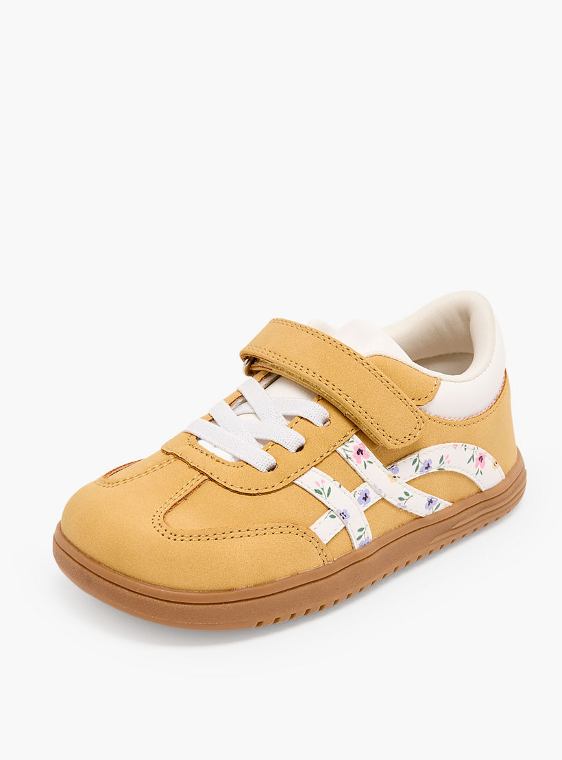 حذاء سنيكرز للكاحل بشريط لاصق للبنات من جونيورز-girls-shoes-sneakers-image-4