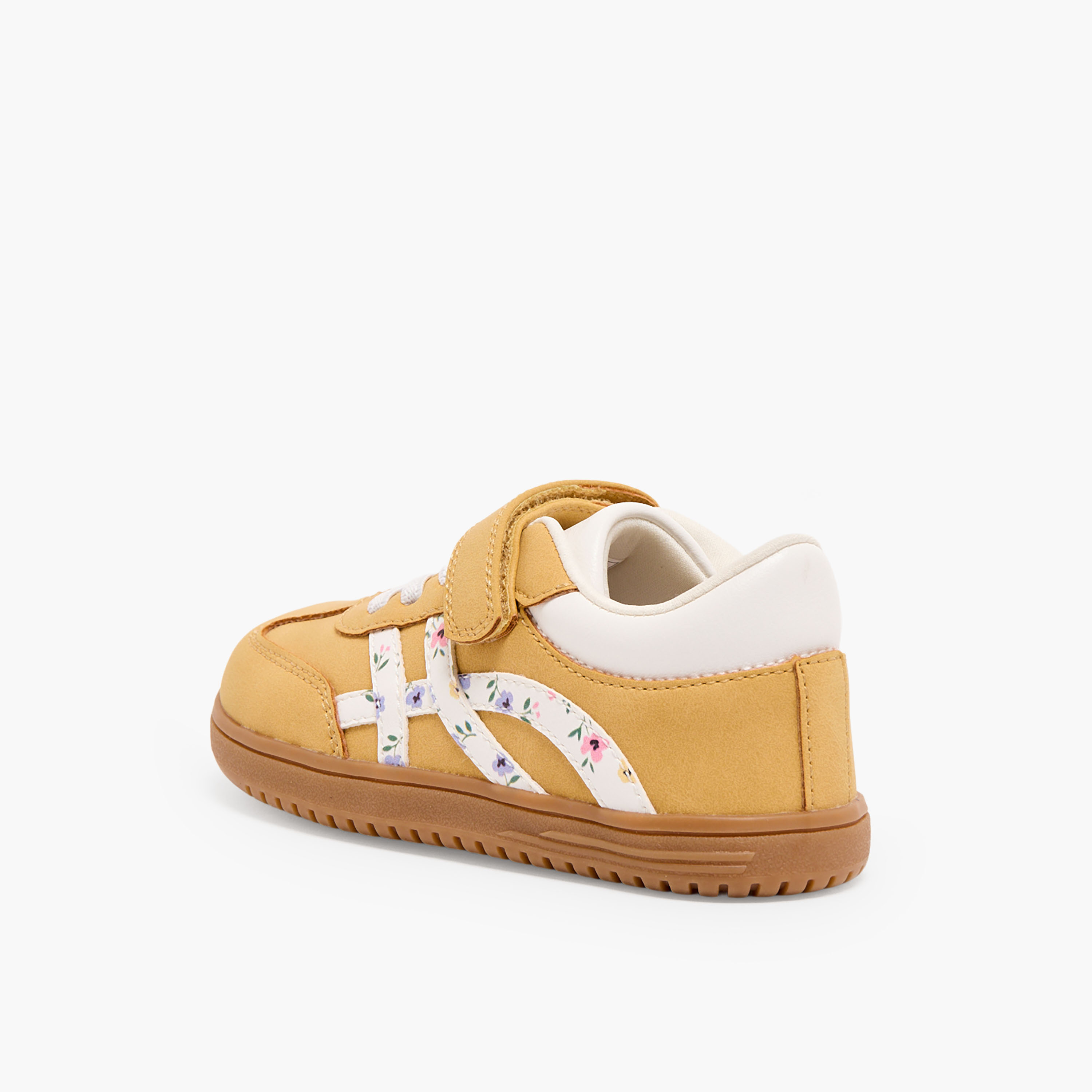 حذاء سنيكرز للكاحل بشريط لاصق للبنات من جونيورز-girls-shoes-sneakers-image-5
