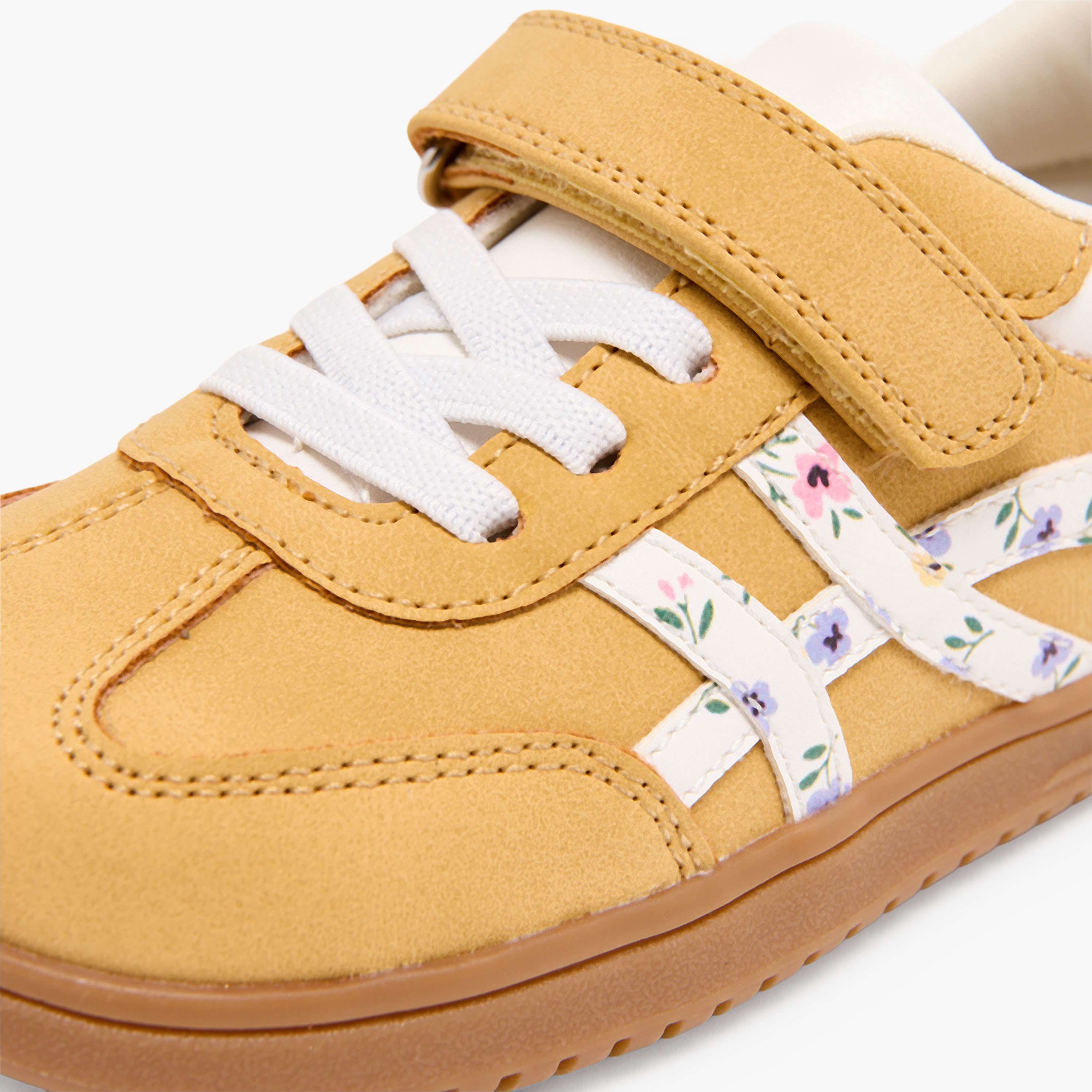 حذاء سنيكرز للكاحل بشريط لاصق للبنات من جونيورز-girls-shoes-sneakers-image-7