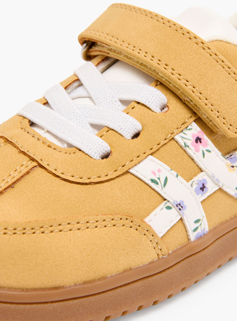 حذاء سنيكرز للكاحل بشريط لاصق للبنات من جونيورز-girls-shoes-sneakers-image-7