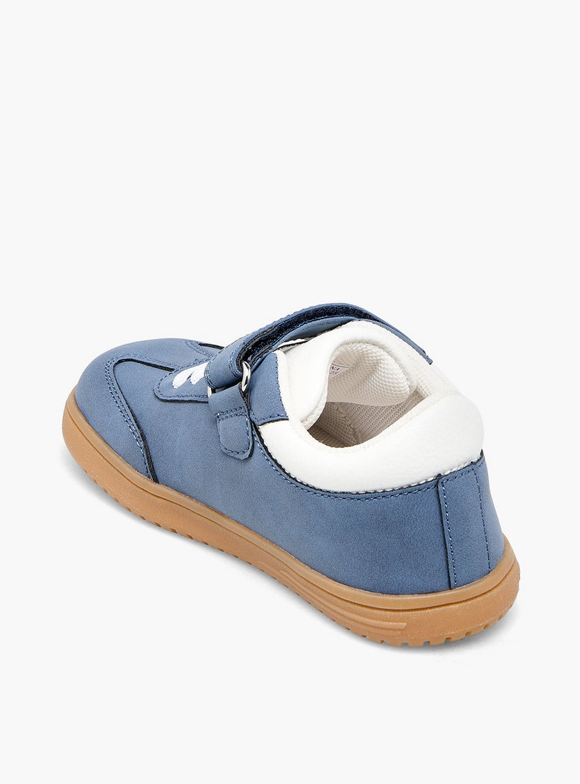 حذاء سنيكرز بشريط إغلاق لاصق للأولاد من جونيورز-boys-shoes-sneakers-image-5