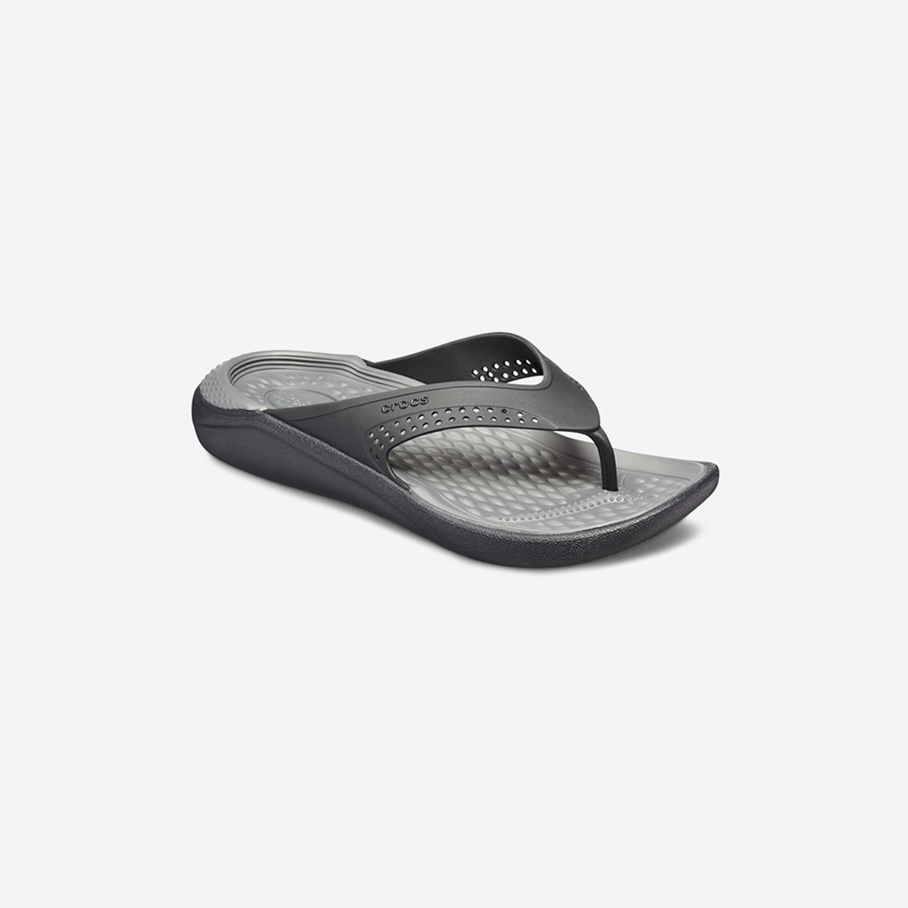 Crocs Unisex Slip On LiteRide Flip Flops | 205182-0DD-men-shoes-flipflopsandslides-image-2