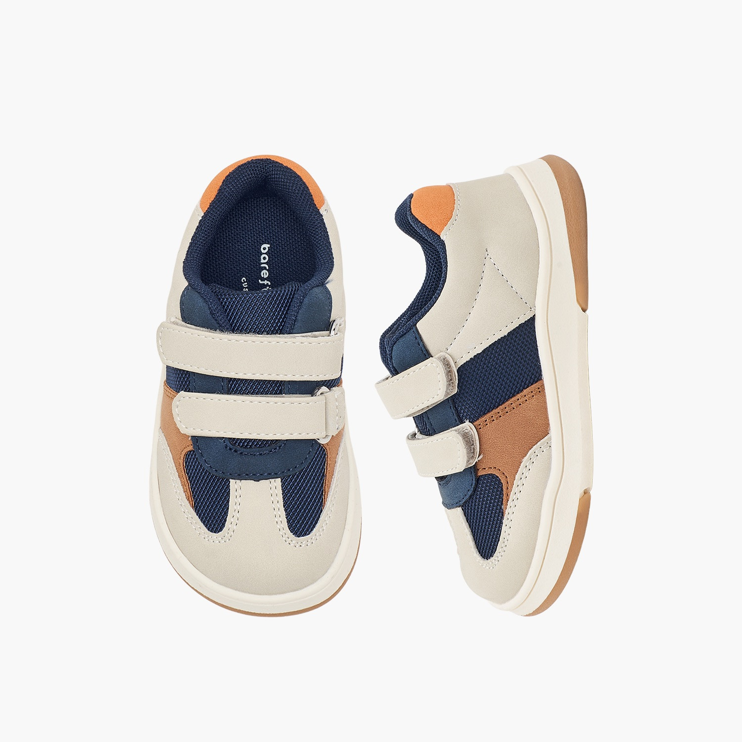 حذاء سنيكرز بقوالب ملونة وطول الكاحل وشريط إغلاق لاصق للأولاد من بيرفيت-boys-shoes-sneakers-image-1