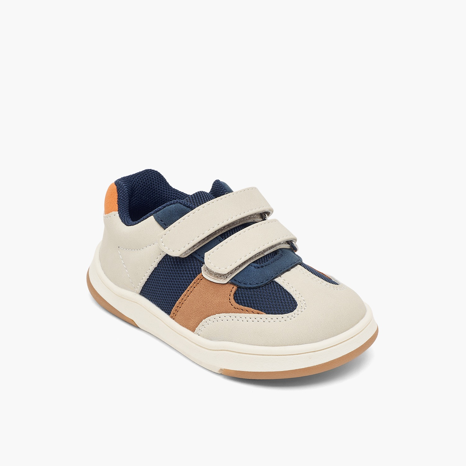 حذاء سنيكرز بقوالب ملونة وطول الكاحل وشريط إغلاق لاصق للأولاد من بيرفيت-boys-shoes-sneakers-image-2