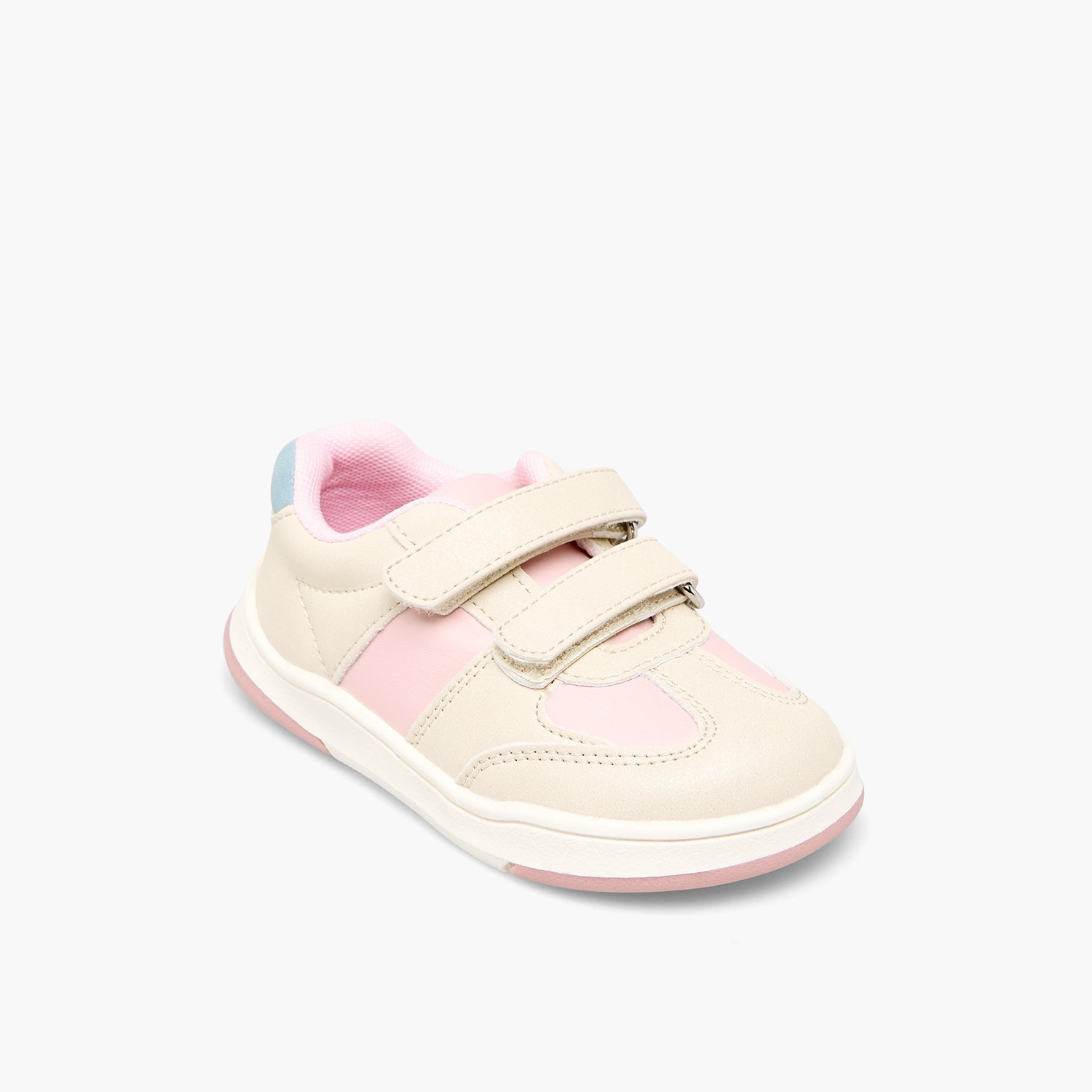 حذاء سنيكرز طول الكاحل بشريط إغلاق لاصق للبنات من بيرفيت-girls-shoes-sneakers-image-2