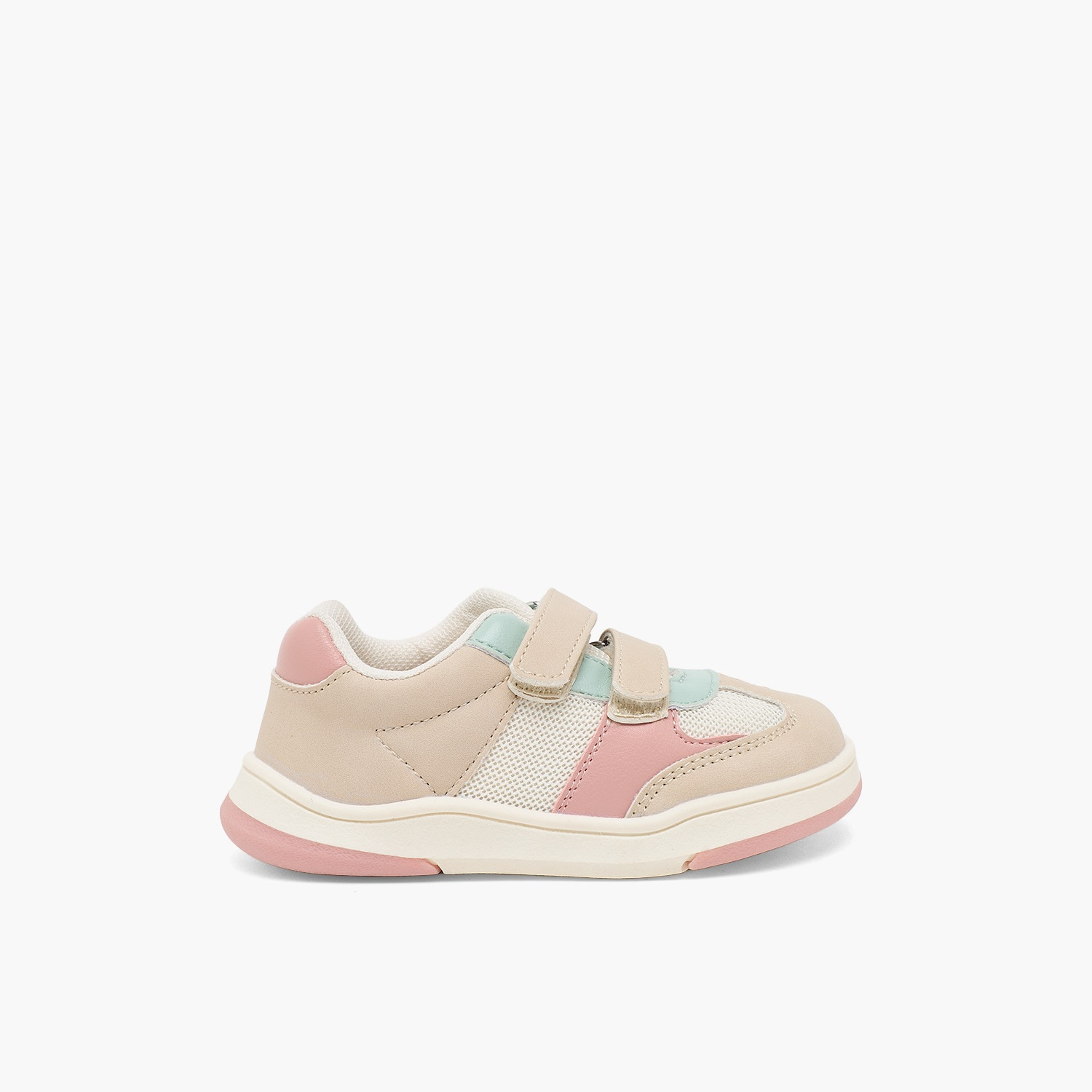 Barefeet Girls Hook & Loop Ankle Sneakers-girls-shoes-sneakers-image-3