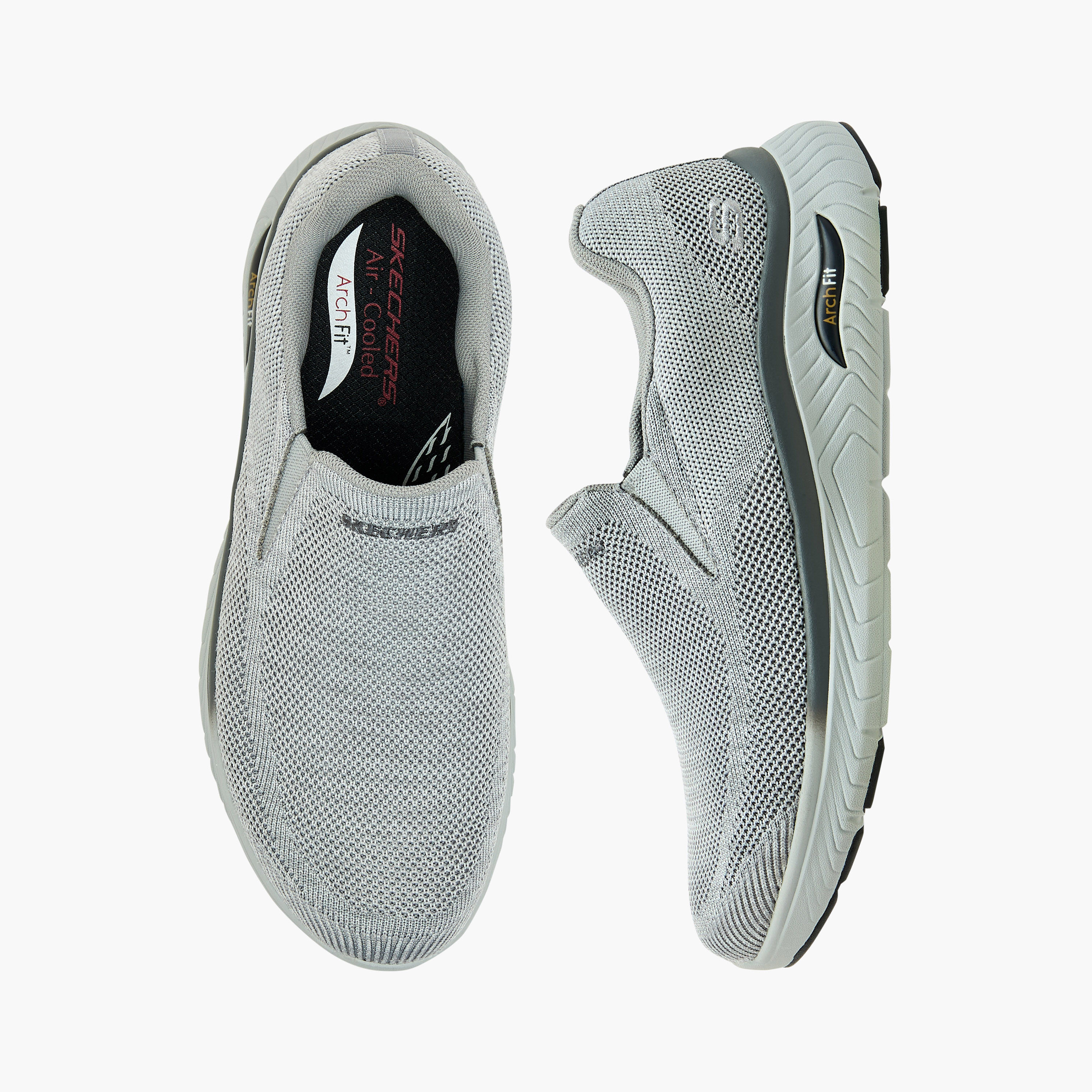 Skechers Men's Arch Fit Crosser Slip-On Low Ankle Sneakers 205345 | OE-sports-men-shoes-image-1