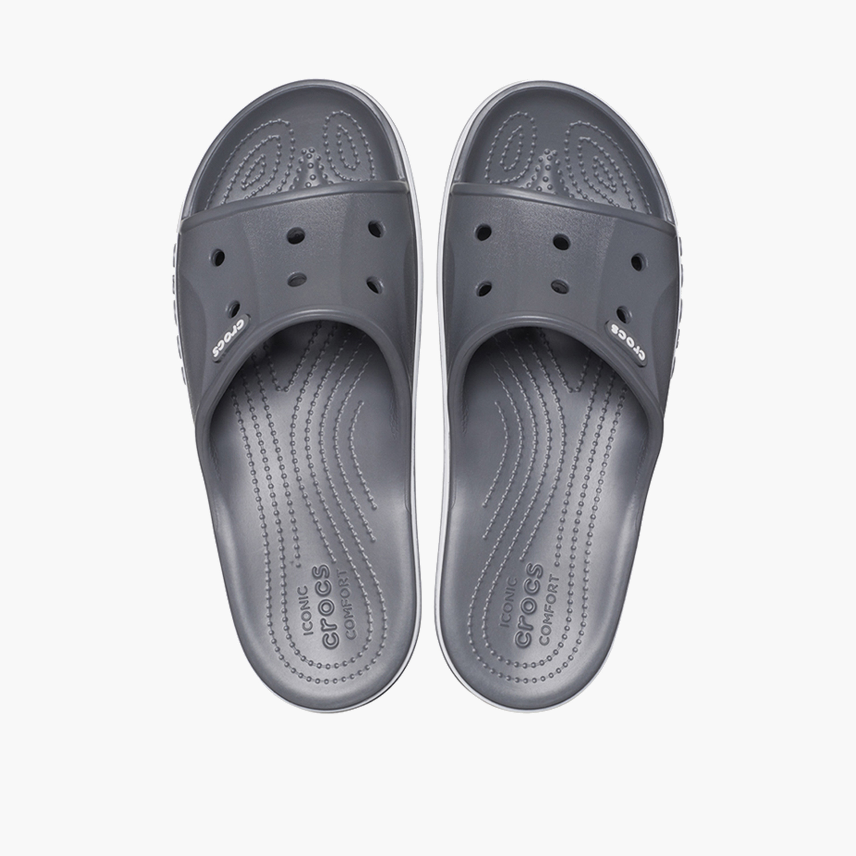 Crocs Unisex Slip On Bayaband Slides | 205392-0DA-women-shoes-flipflopsandslides-image-2