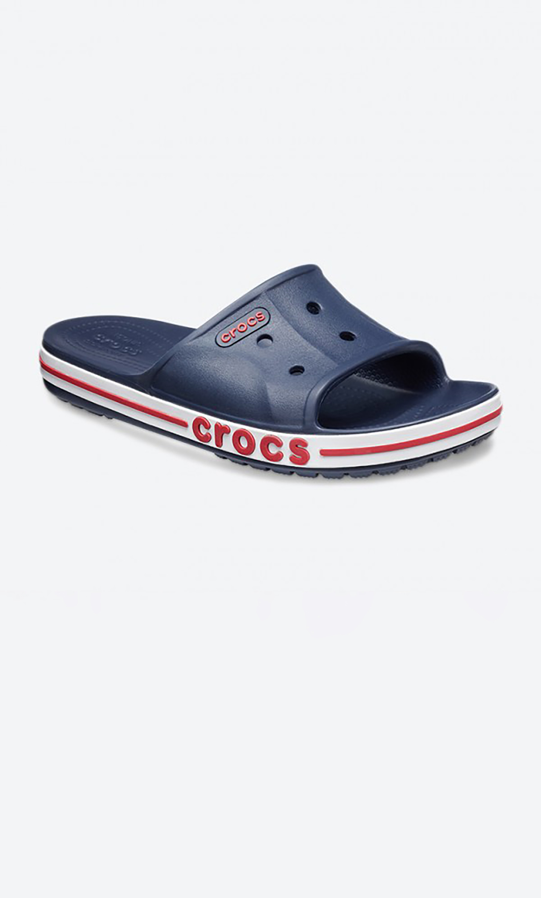 Crocs Unisex Navy Blue Bayaband Cut Out Detail Sliders-men-shoes-flipflopsandslides-image-3