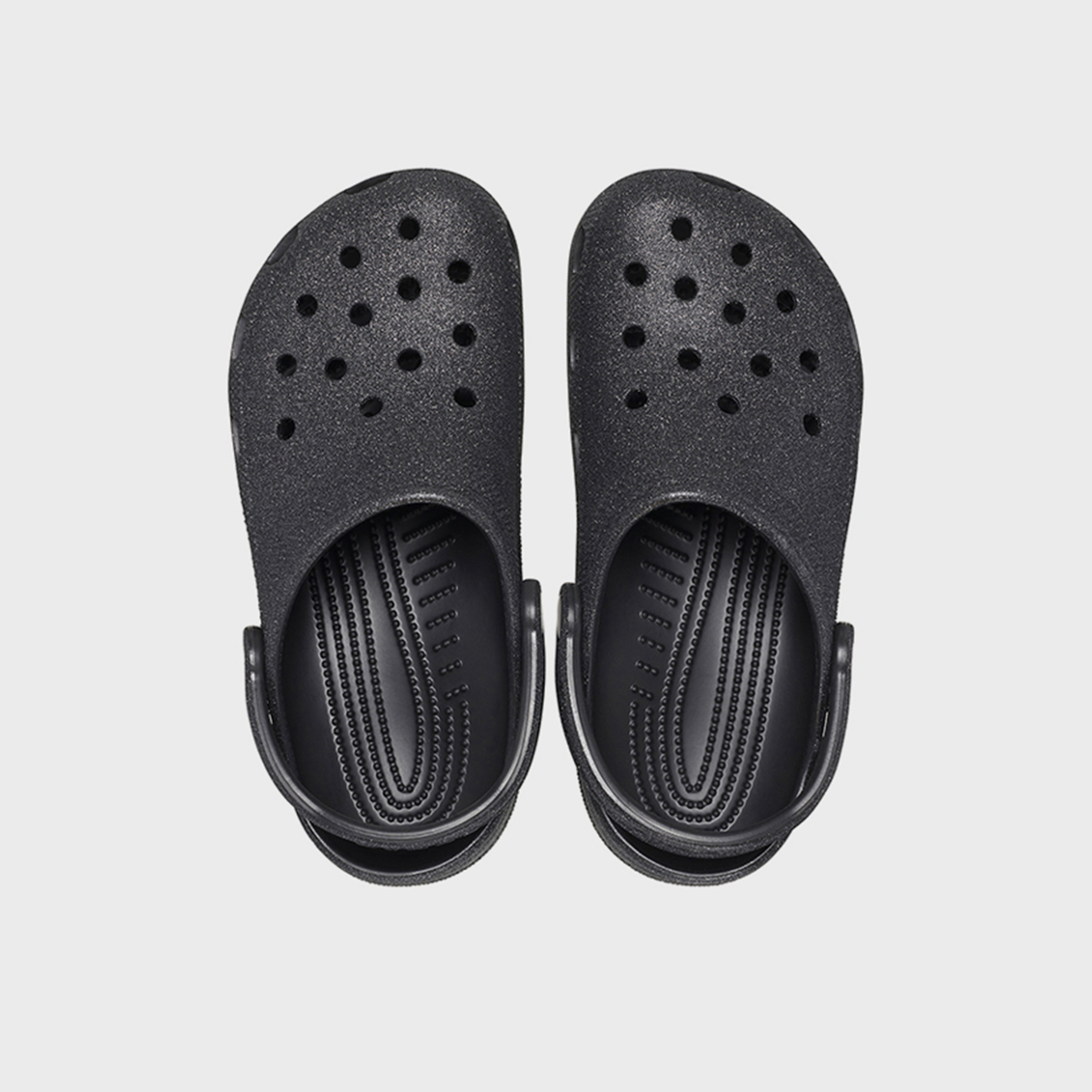Crocs Back Strap Classic Glitter Clogs | 205942-0WH-men-shoes-flipflopsandslides-image-2