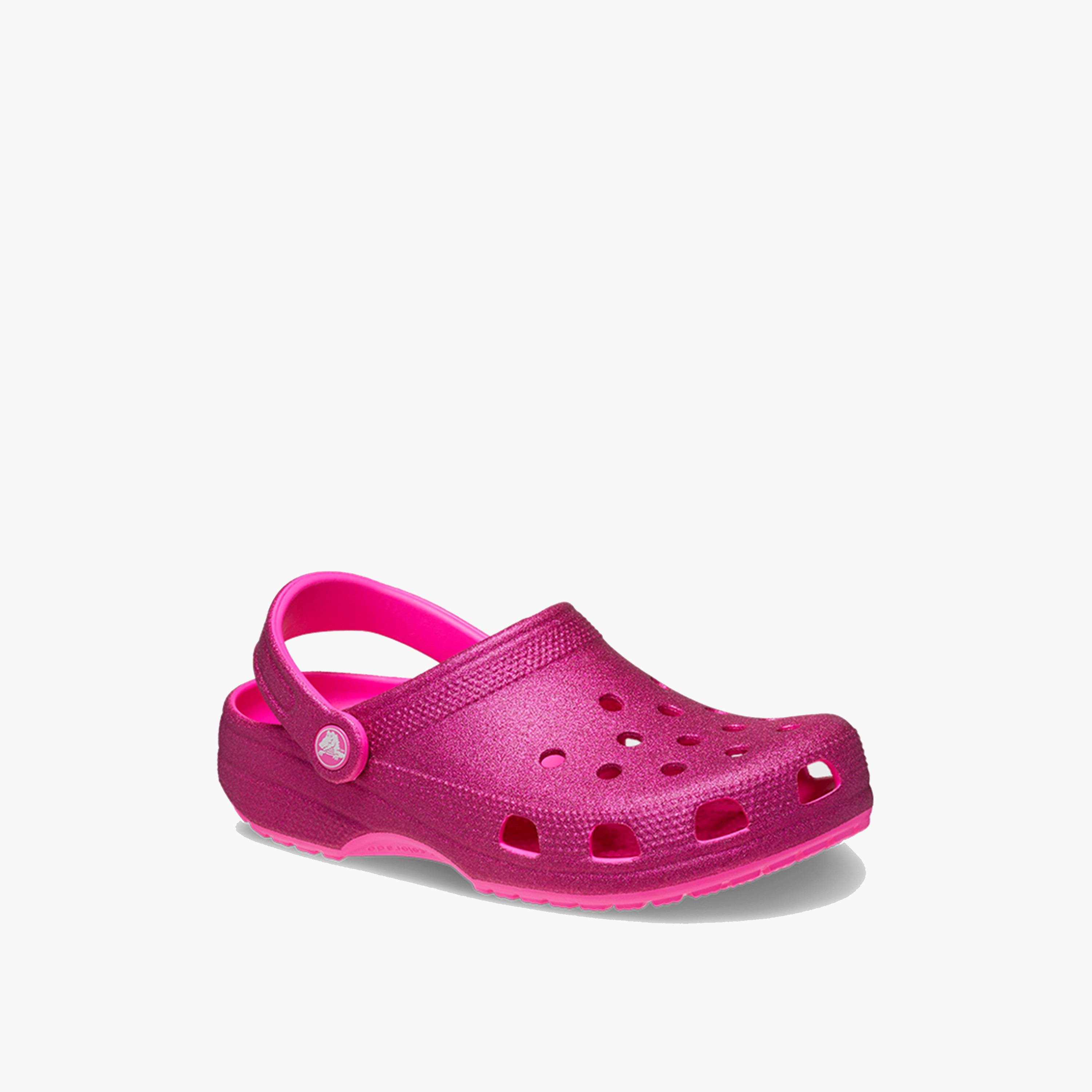 Crocs Women's Slip On Classic Glitter Clogs | 205942-6TW-women-shoes-sandals-flats-image-3