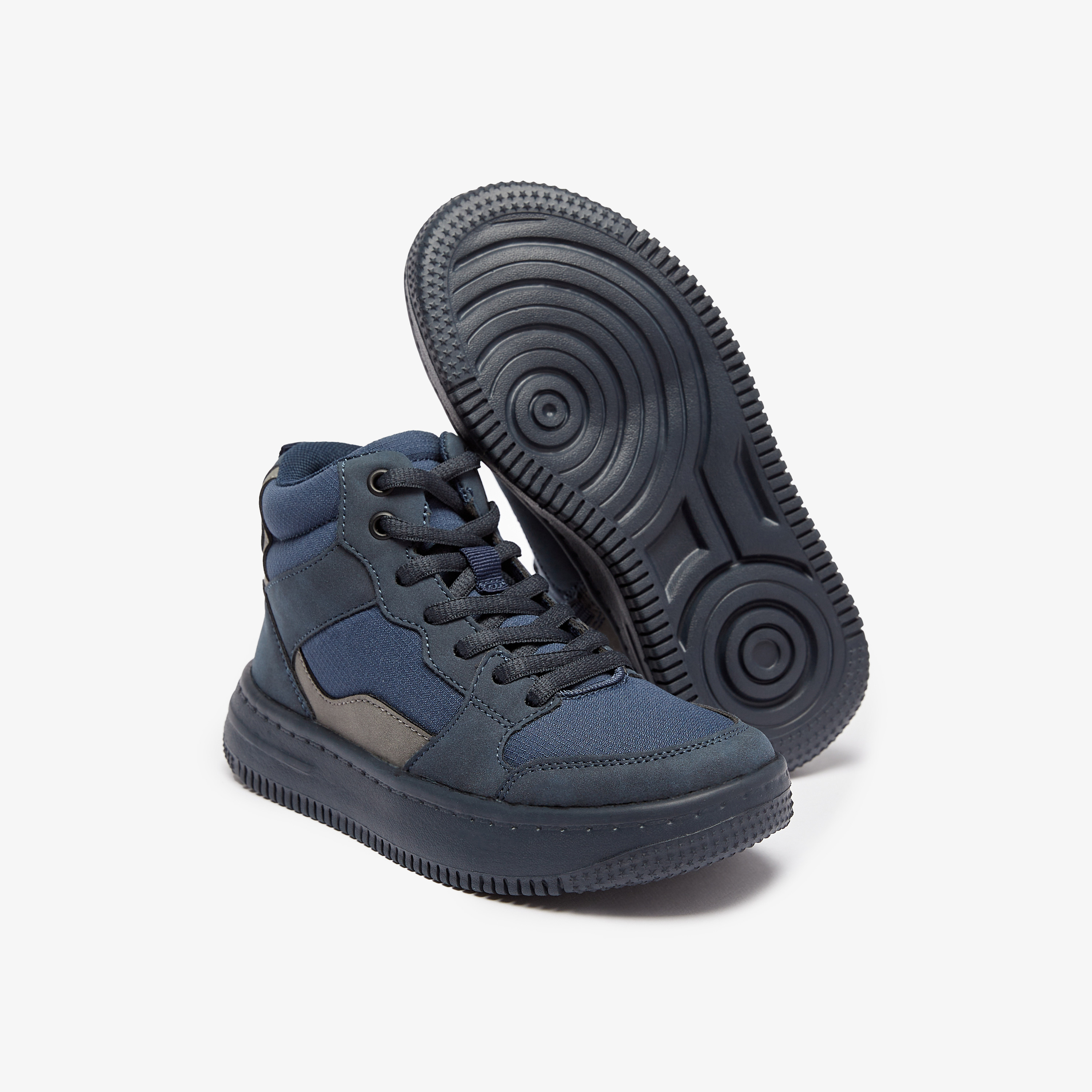 حذاء سنيكرز بكاحل مرتفع وسحاب إغلاق من مستر دوتشيني-boys-shoes-sneakers-image-14