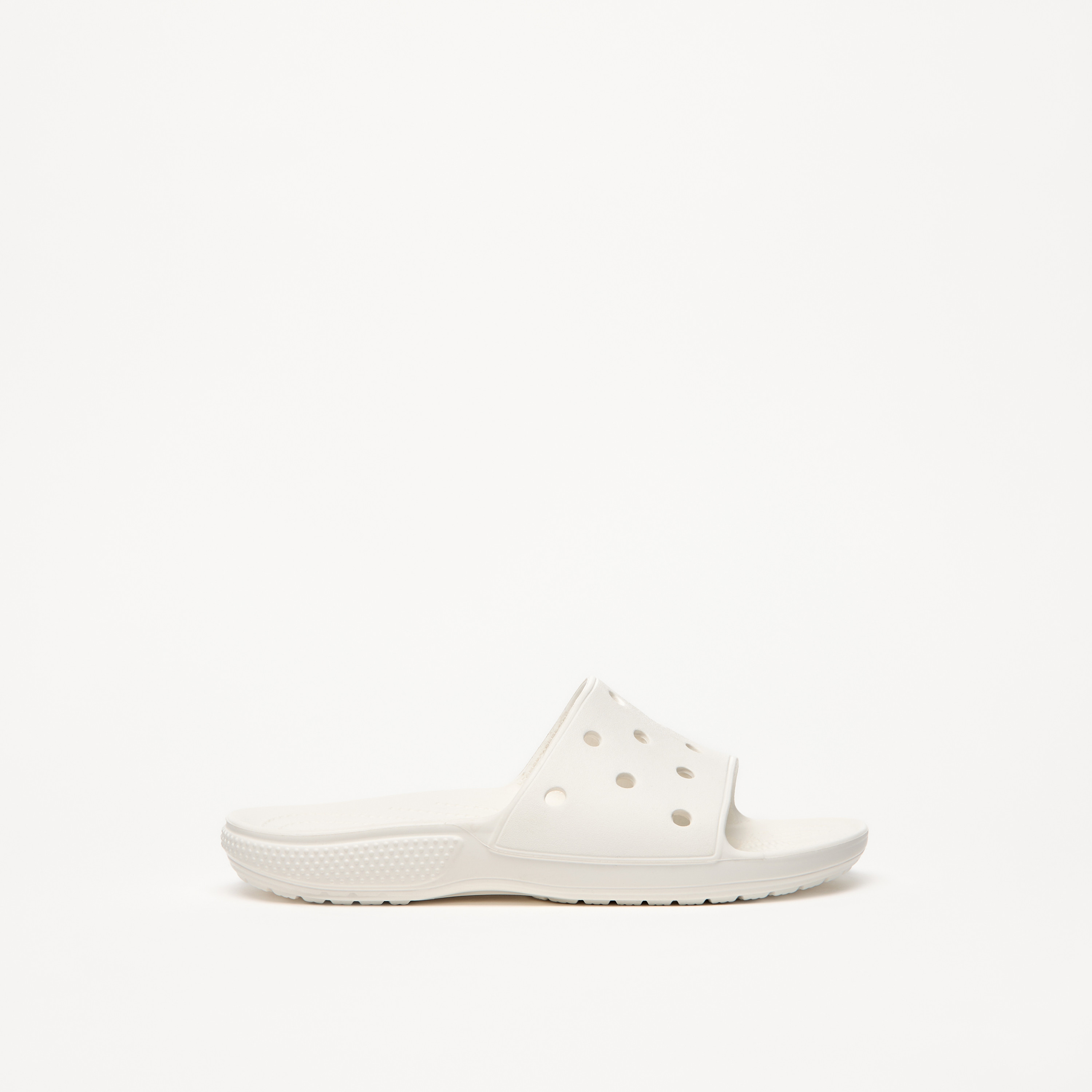 Crocs Unisex Slides with Cut Out Detail 206121-100-women-shoes-flipflopsandslides-image-4