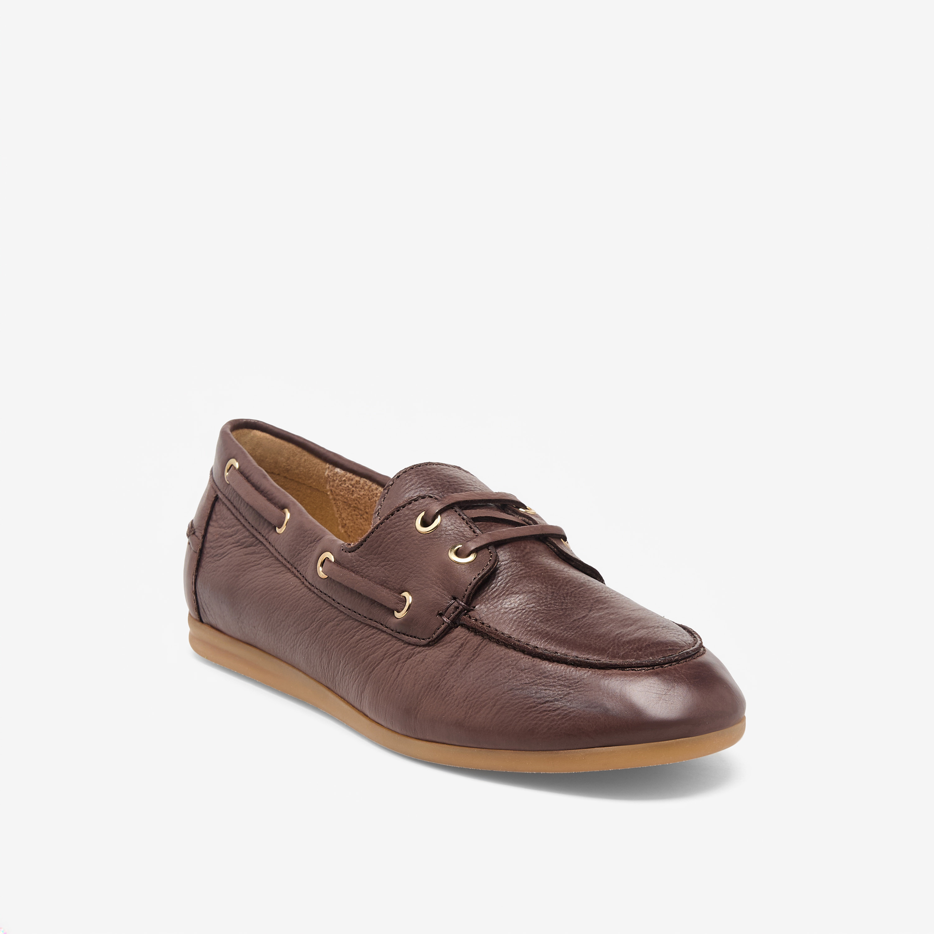 حذاء سهل الارتداء جلد للنساء من دوتشيني-women-shoes-flats-loafers-image-2
