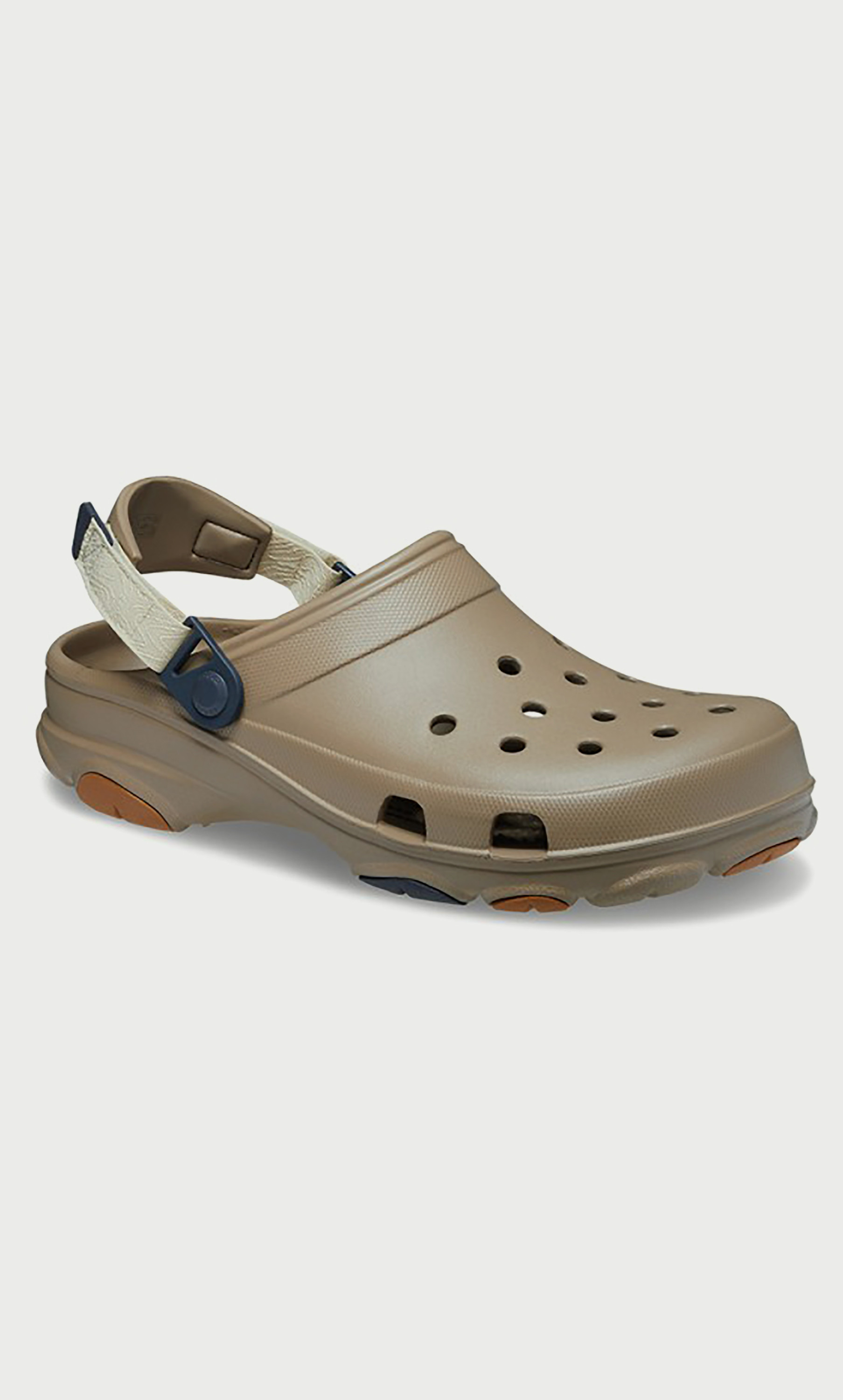 شبشب كروكس للجنسين بتفاصيل مقصوصة لجميع التضاريس مع إغلاق فيلكرو-women-shoes-sandals-flats-image-2