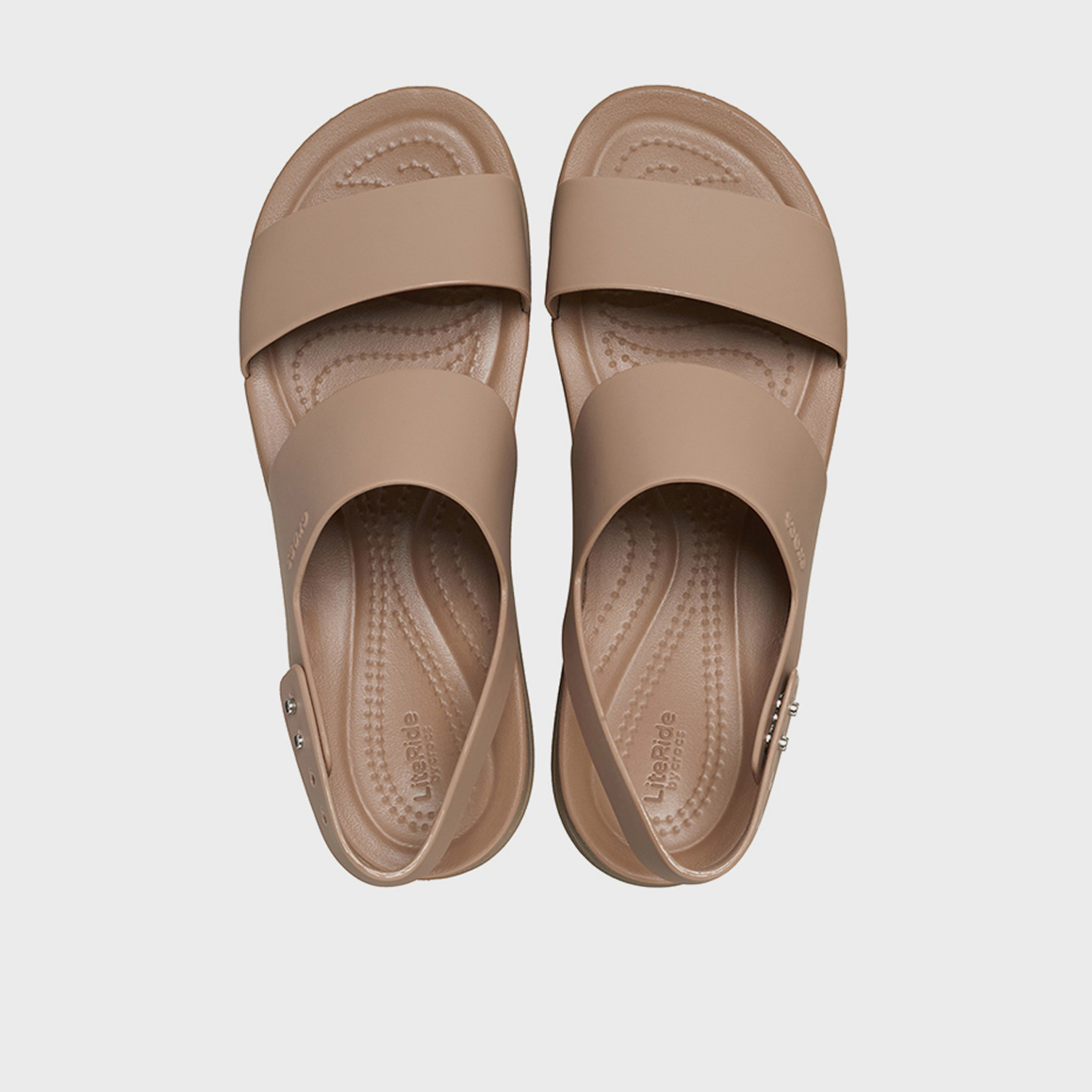 Crocs Women's Buckle Strap Brooklyn Wedges | 206453-2EL-women-shoes-sandals-heeled-image-2