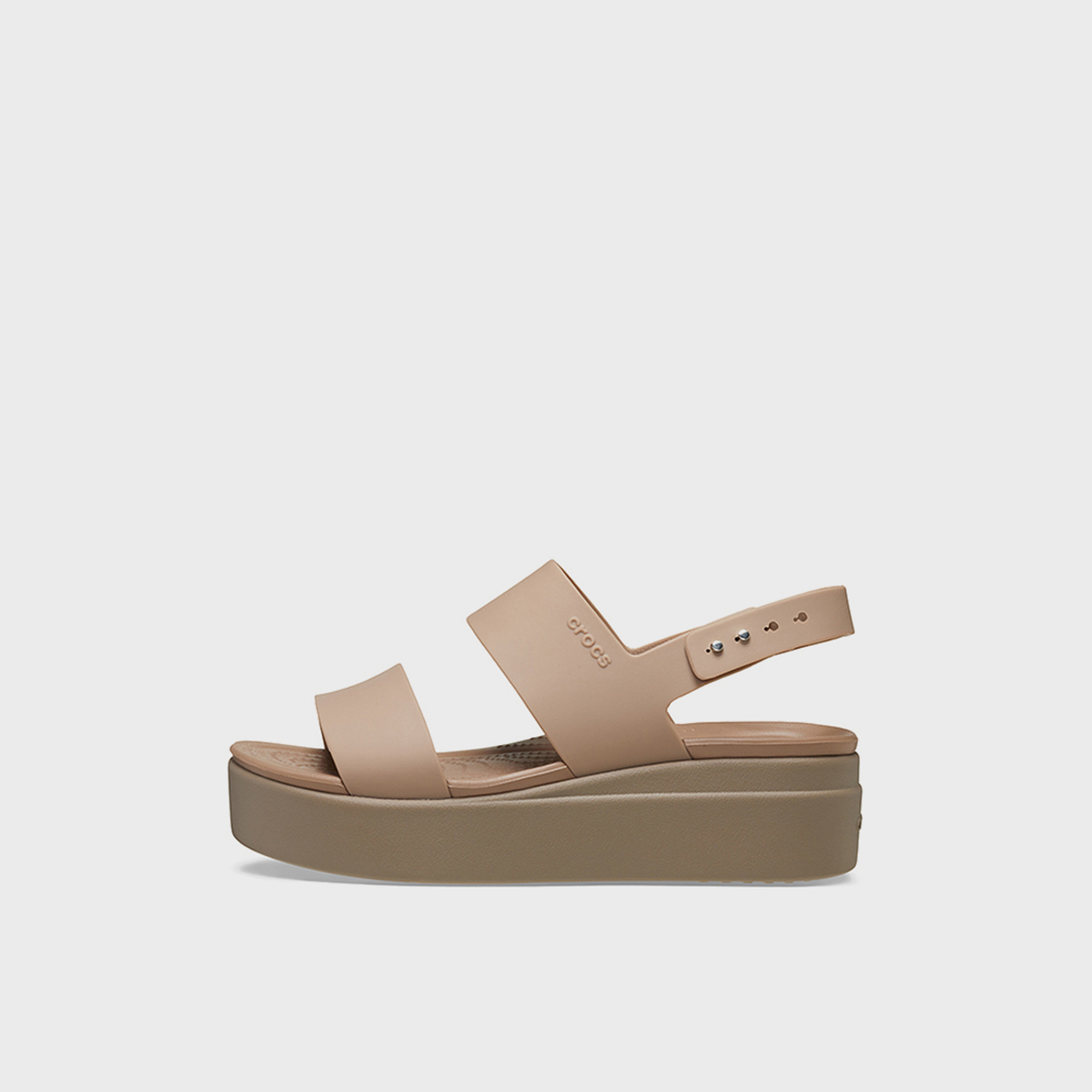 Crocs Women's Buckle Strap Brooklyn Wedges | 206453-2EL-women-shoes-sandals-heeled-image-5
