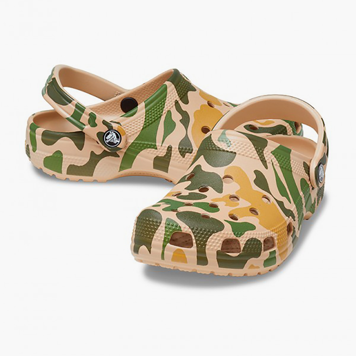 Camouflage clogs store