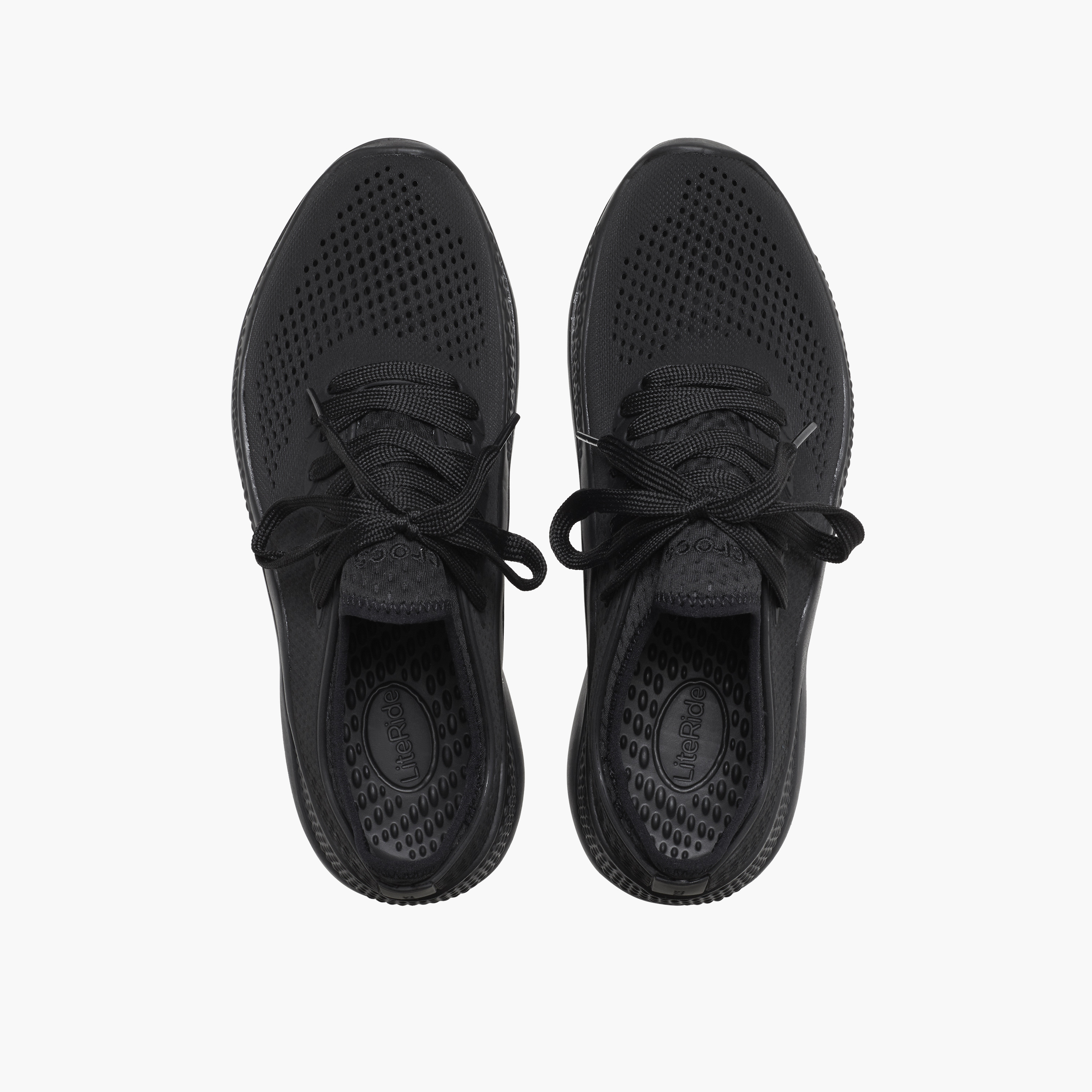 كروكس- حذاء رياضي للنساء من Crocs برباط لايت رايد بيسر 360 منخفض الكاحل | 206705-060-women-shoes-sneakers-image-2